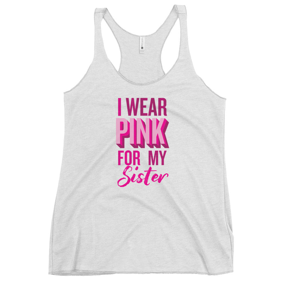 Premium Sisterhood Support Pink Tank