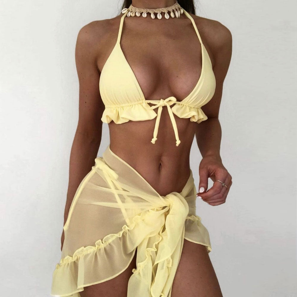 Premium Brazilian Ruffle Bikini Set - Ultimate Beachwear