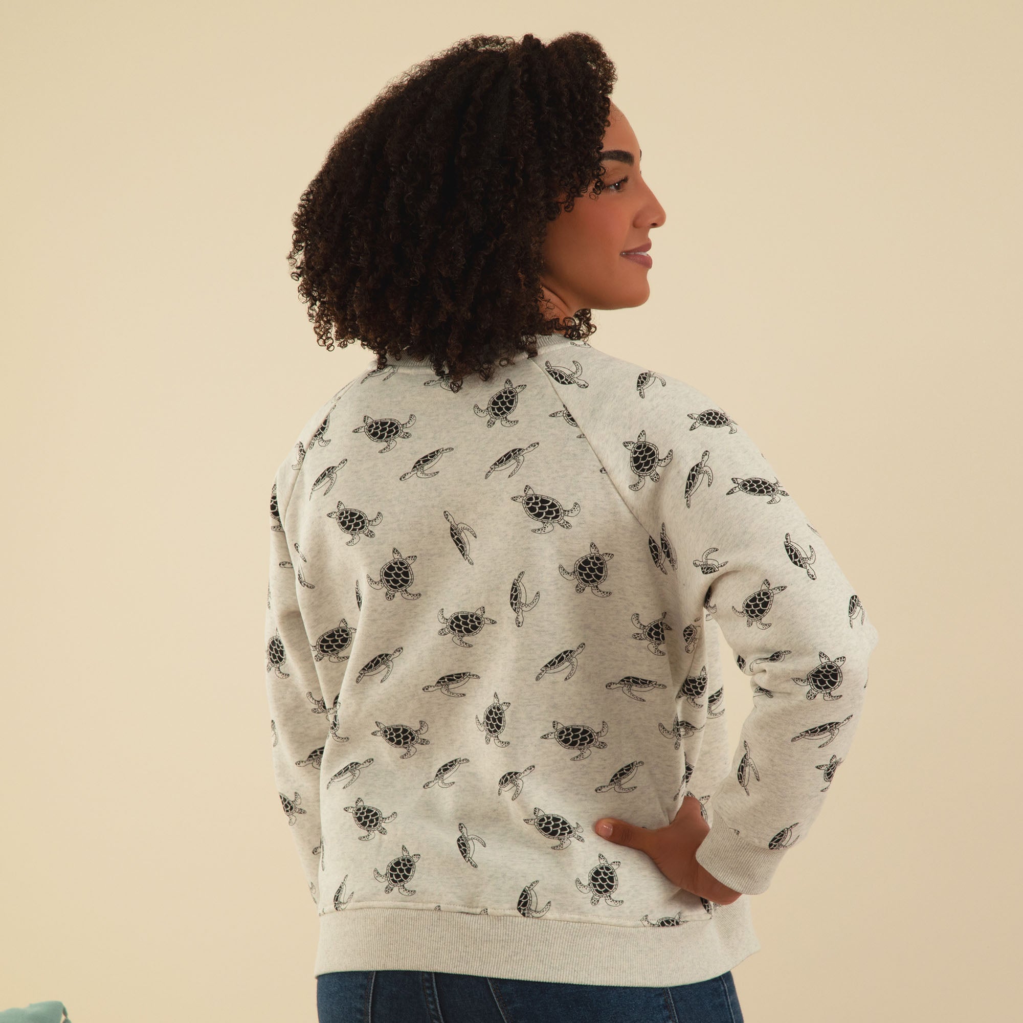 Premium Turtle Fun Crew Neck Sweatshirt - Ultimate Comfort & Style