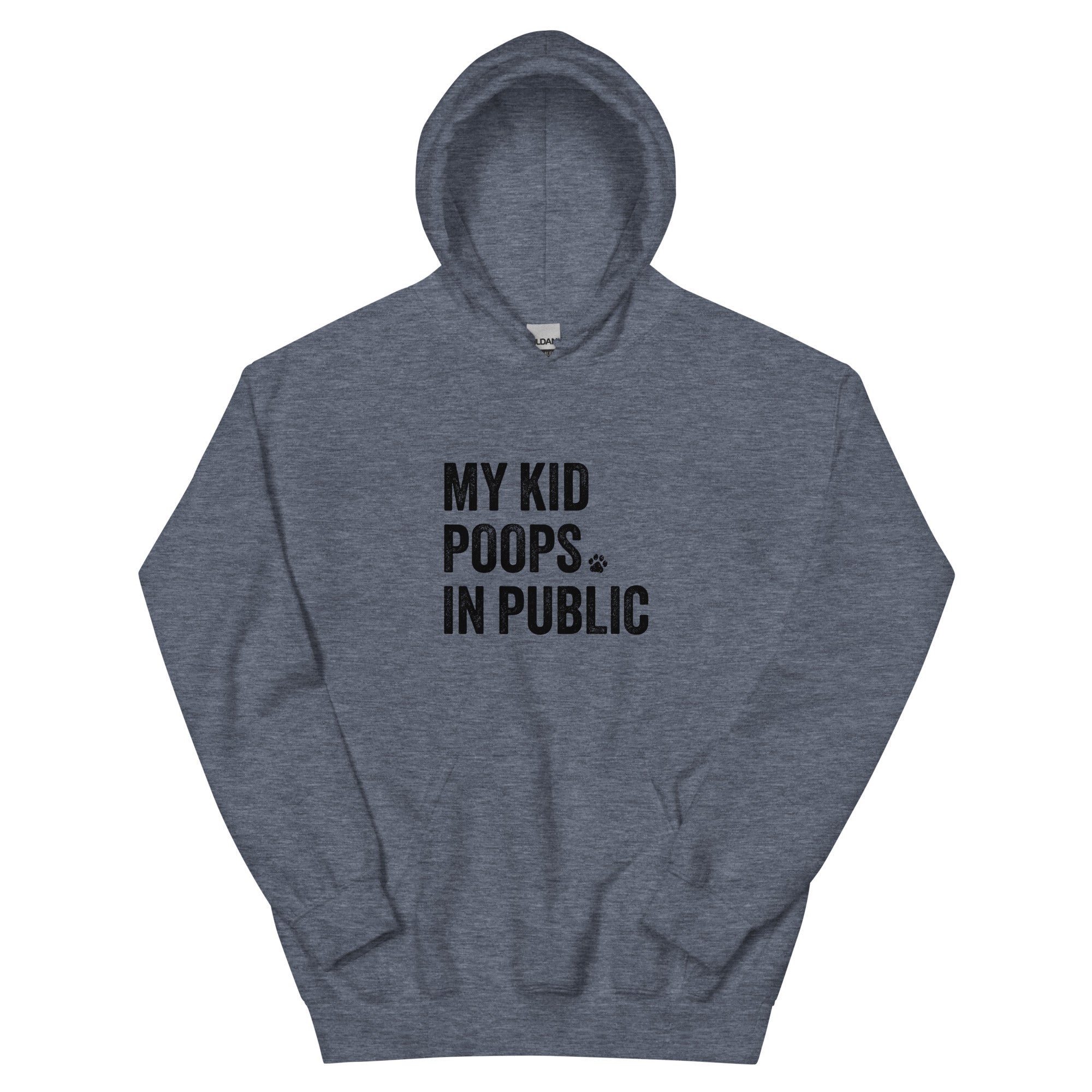 Ultimate Funny Pet Lover Hoodie - 'My Kid Poops In Public'