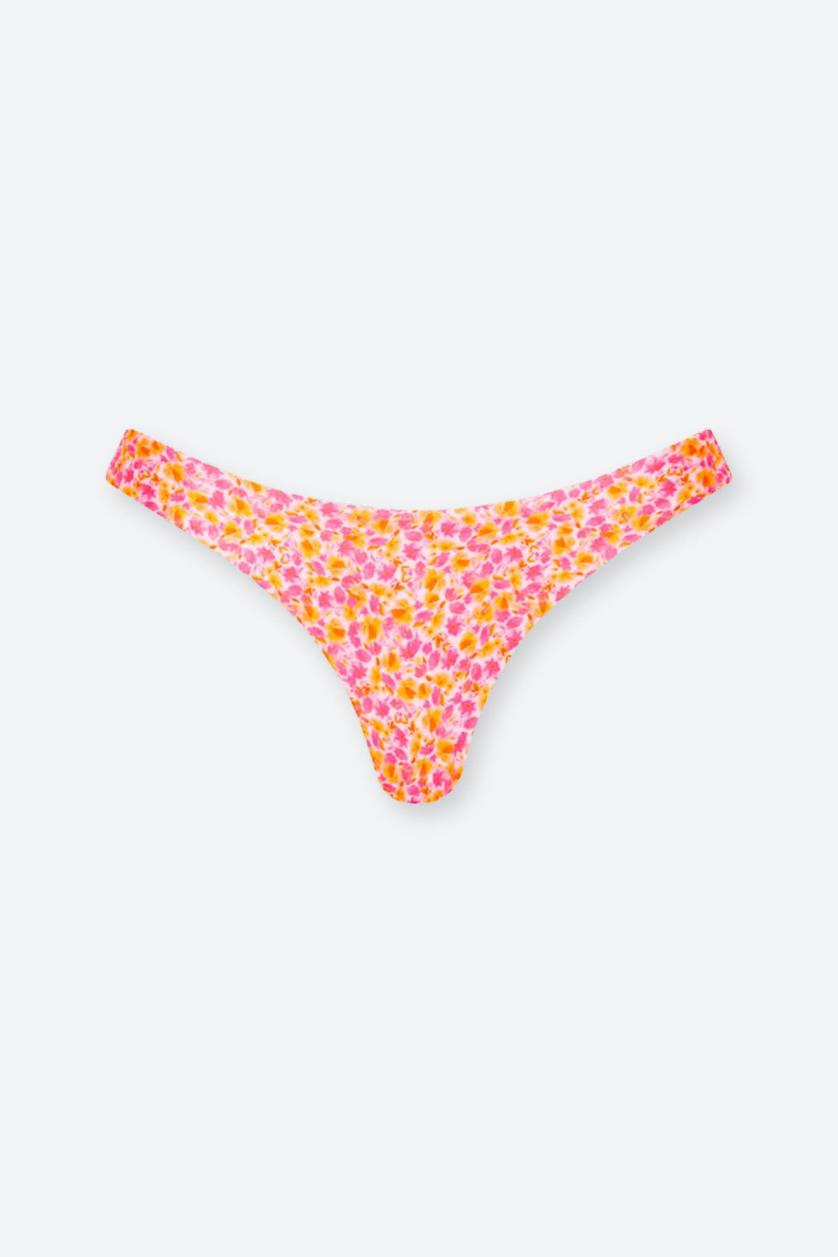 Premium Kulani Kinis Minimal Full Coverage Bikini Bottom - Sherbet Shimmer