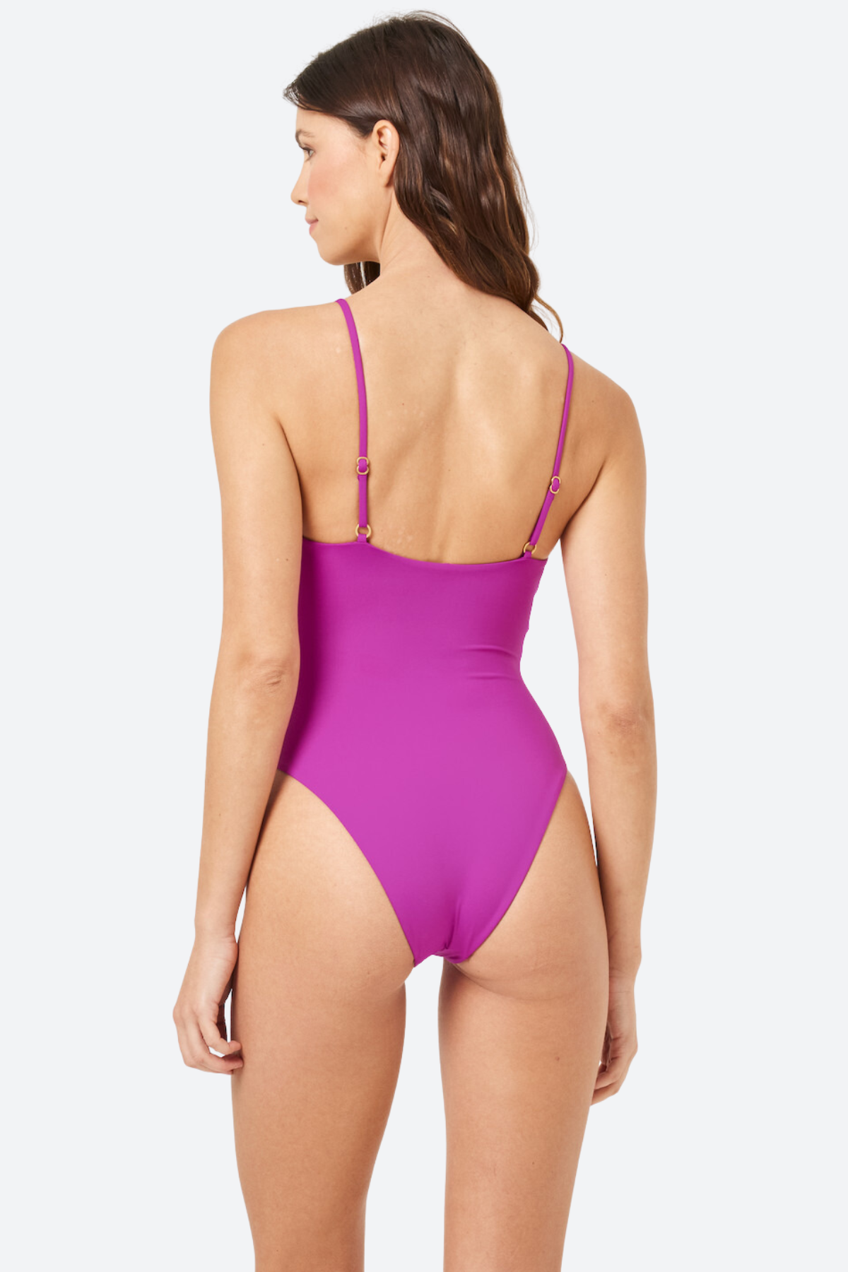 Premium L*Space Piper One Piece Swimsuit in Wild Aster - Ultimate Classic Fit