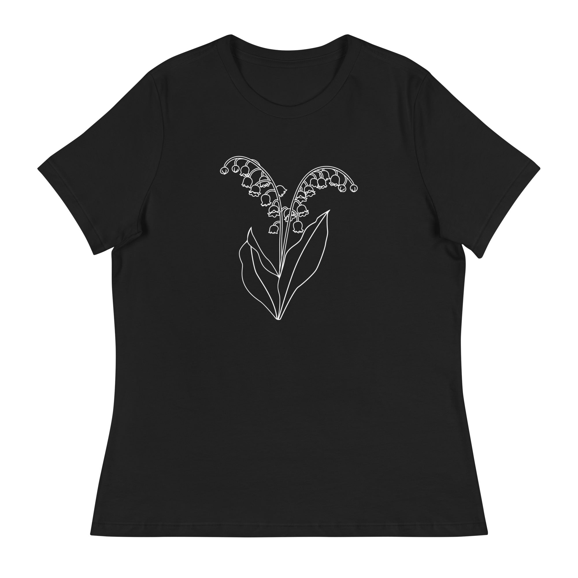 Premium Lily of the Valley Women's Relaxed Fit T-Shirt