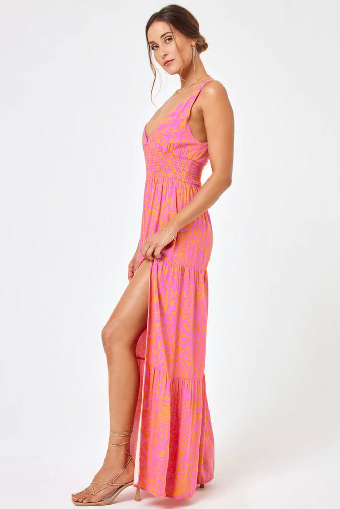 Premium L*Space Lilikoi Maxi Dress - Path To Paradise Collection