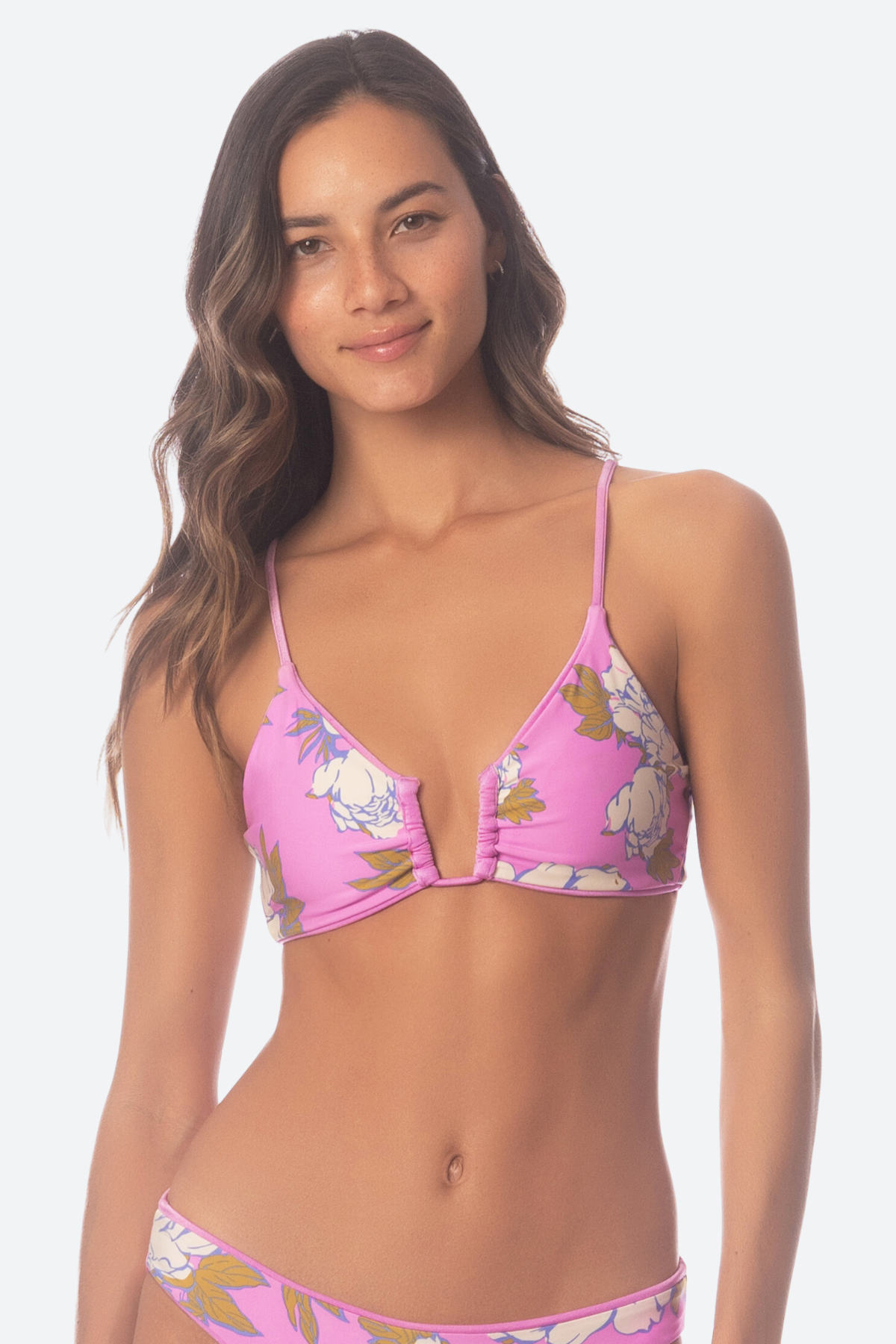 Maaji Premium Fondant Pink Bia Reversible Bikini Top