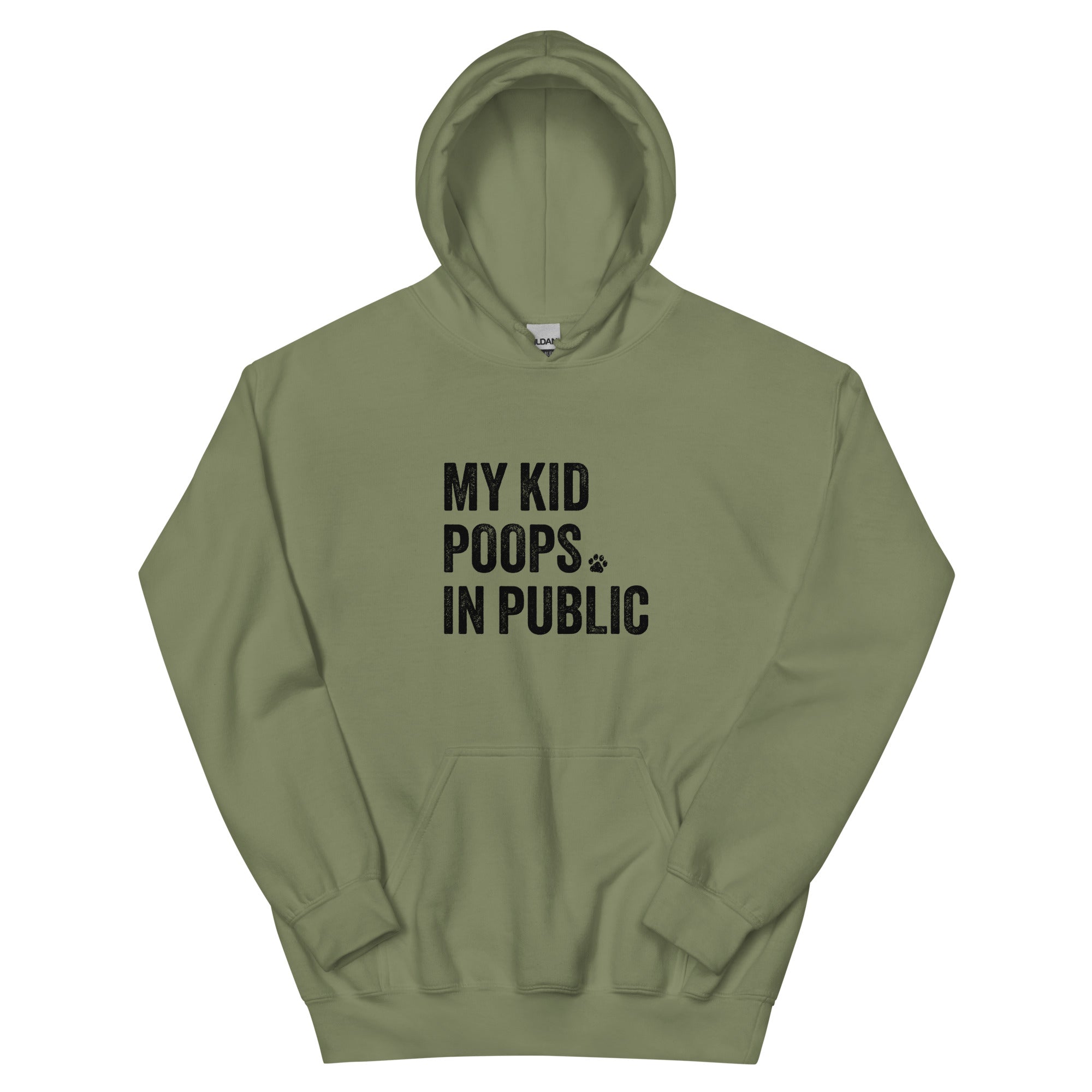 Ultimate Funny Pet Lover Hoodie - 'My Kid Poops In Public'