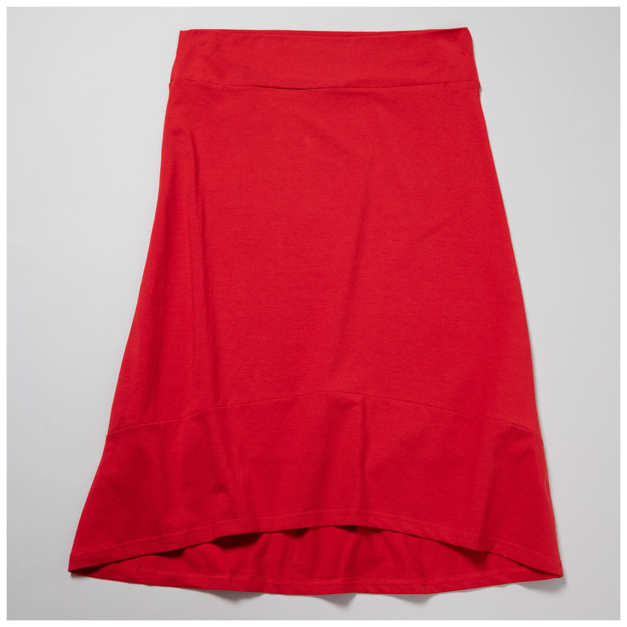 Premium Organic High-Low Skirt - Versatile & Eco-Chic