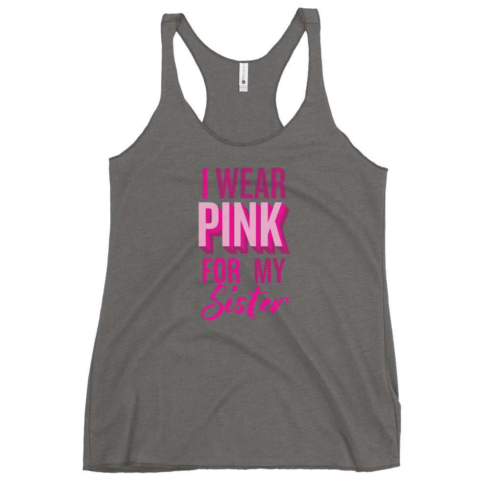 Premium Sisterhood Support Pink Tank