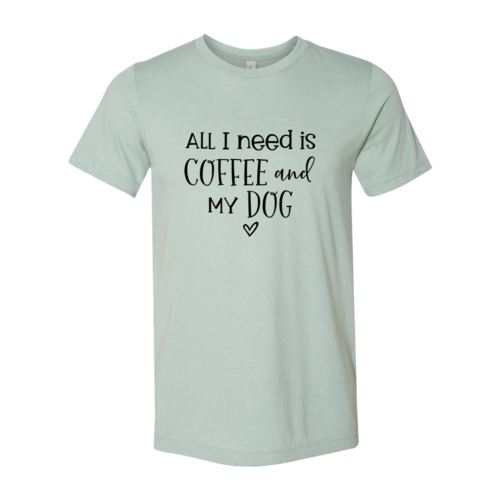 Premium Unisex 'Coffee & Dog Lover' T-Shirt