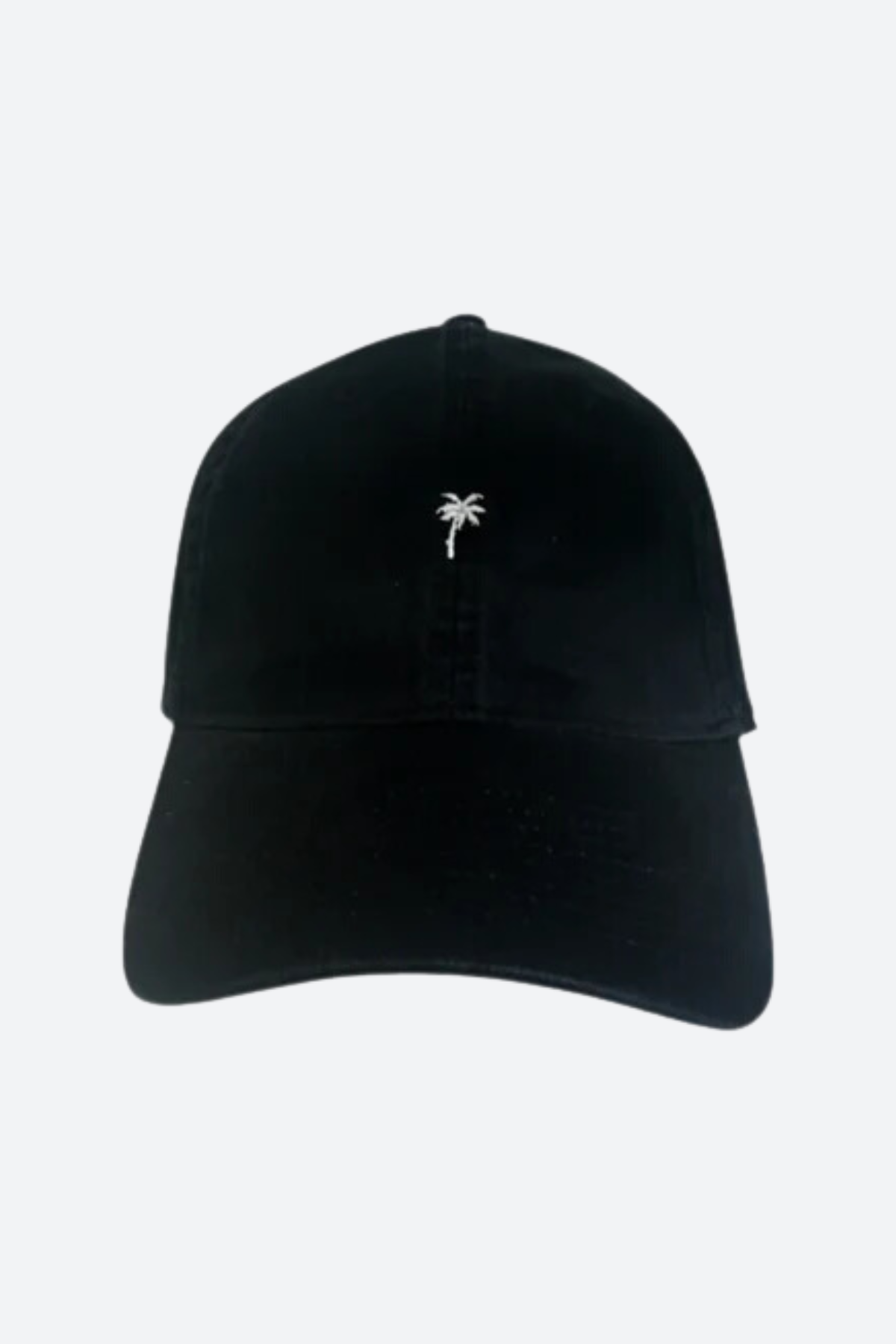 Premium BikiniBird Palm Tree Embroidered Baseball Cap - Black