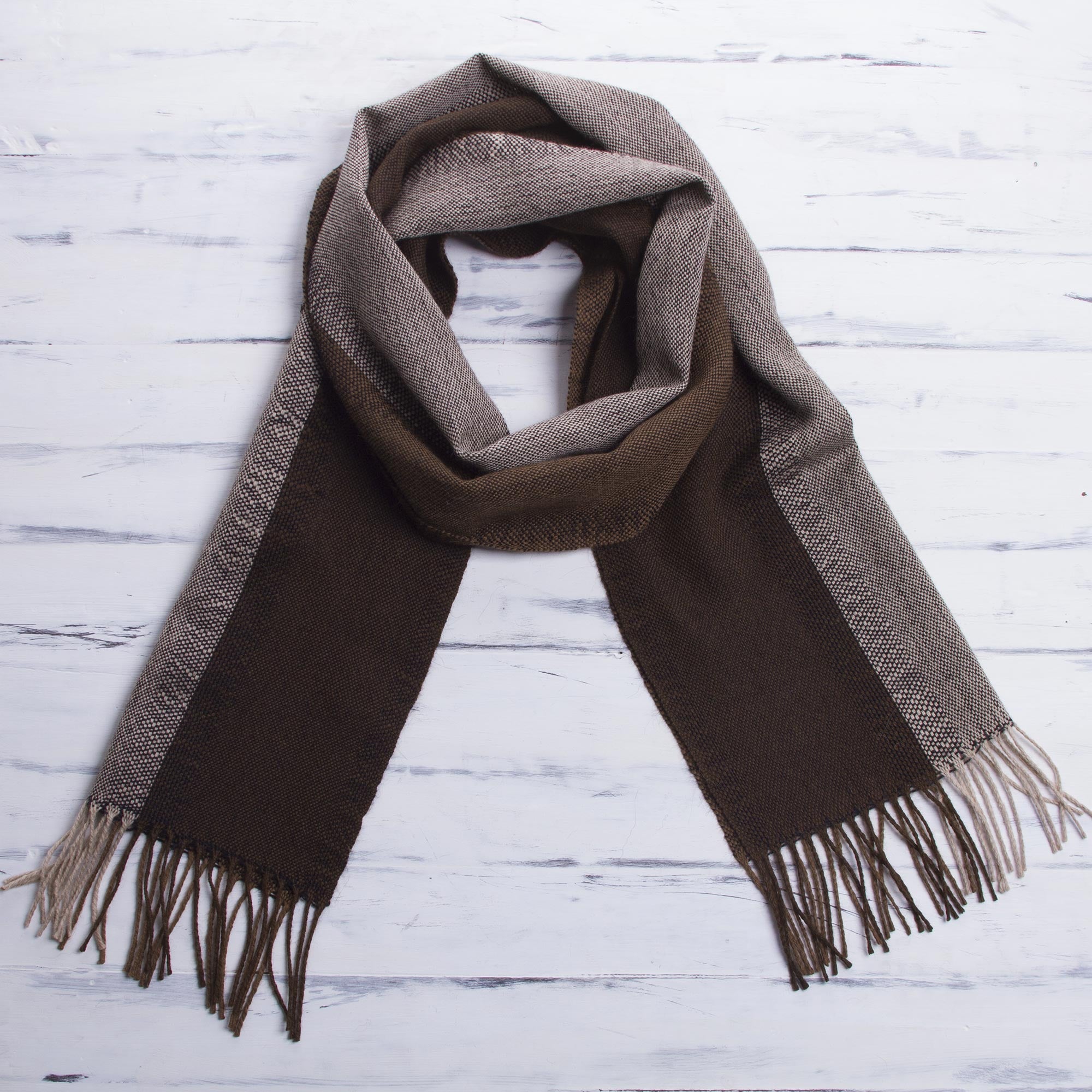 Premium Puno Winter Alpaca Wool Scarf – Ultimate Warmth & Style