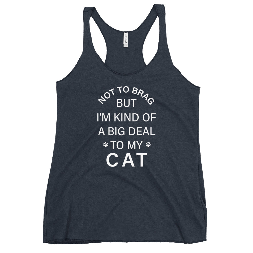 Premium Cat Lover Racerback Tank