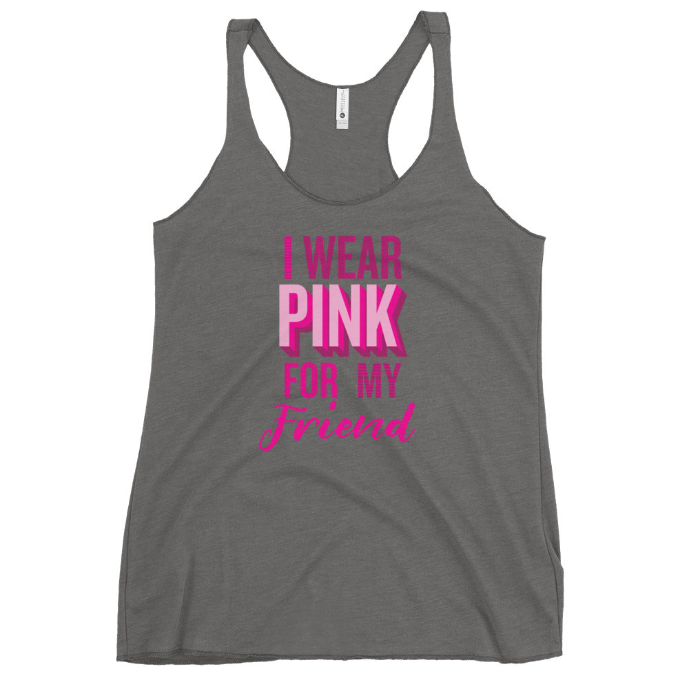 Premium Pink Support Tank - Breast Cancer Awareness