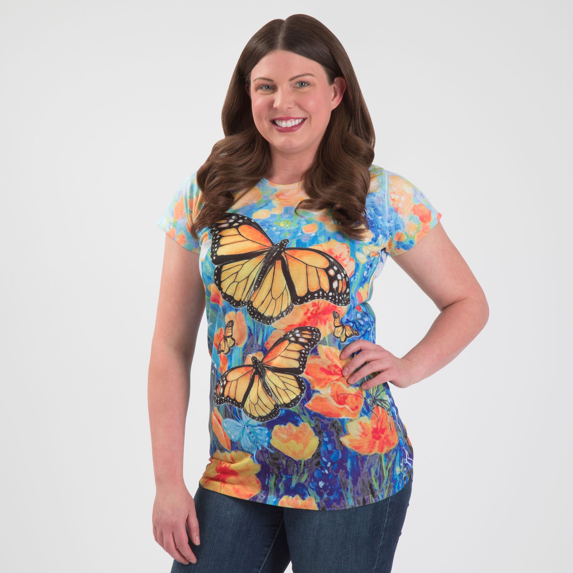 Premium Monarch Butterfly Short Sleeve Tee - Upgrade Your Style