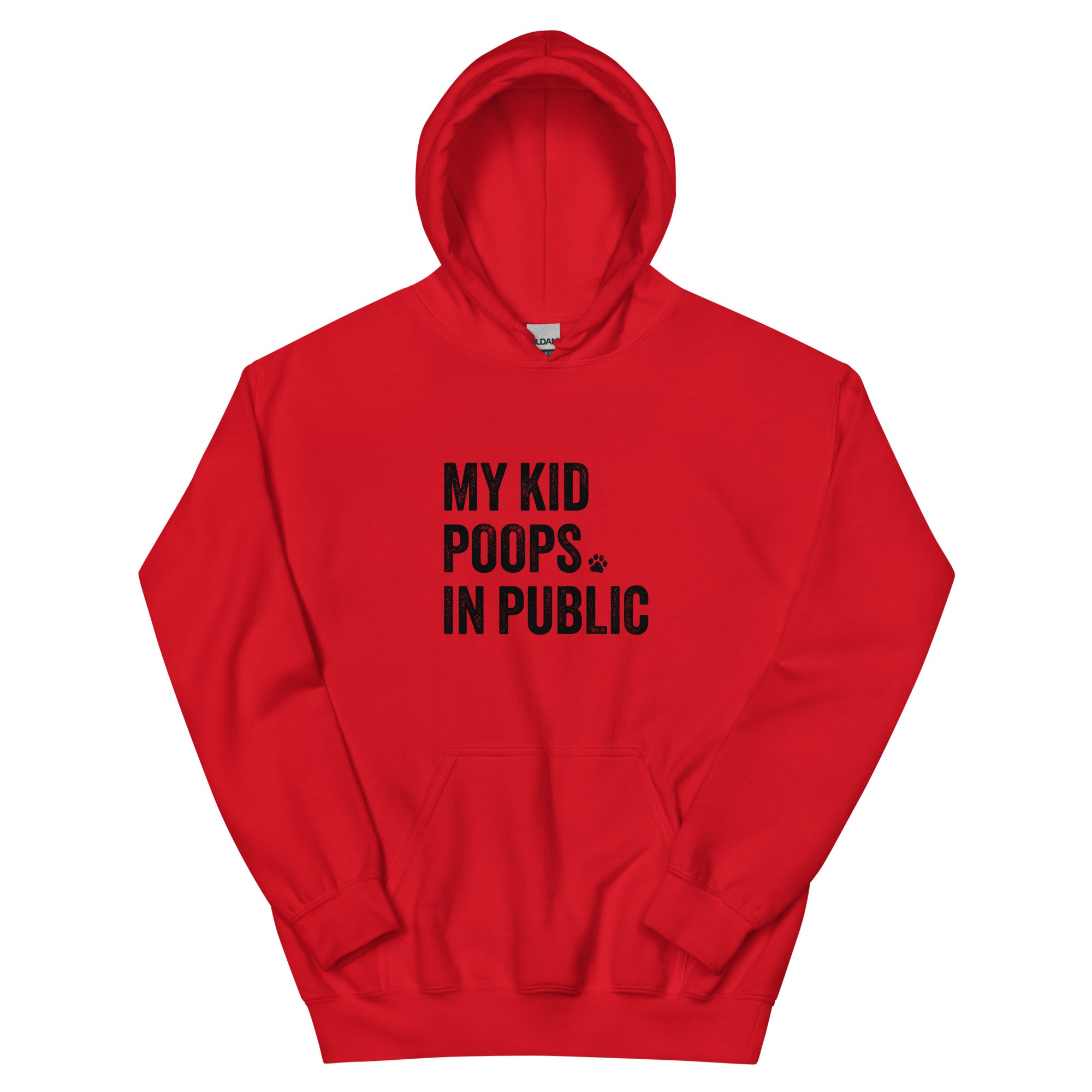 Ultimate Funny Pet Lover Hoodie - 'My Kid Poops In Public'