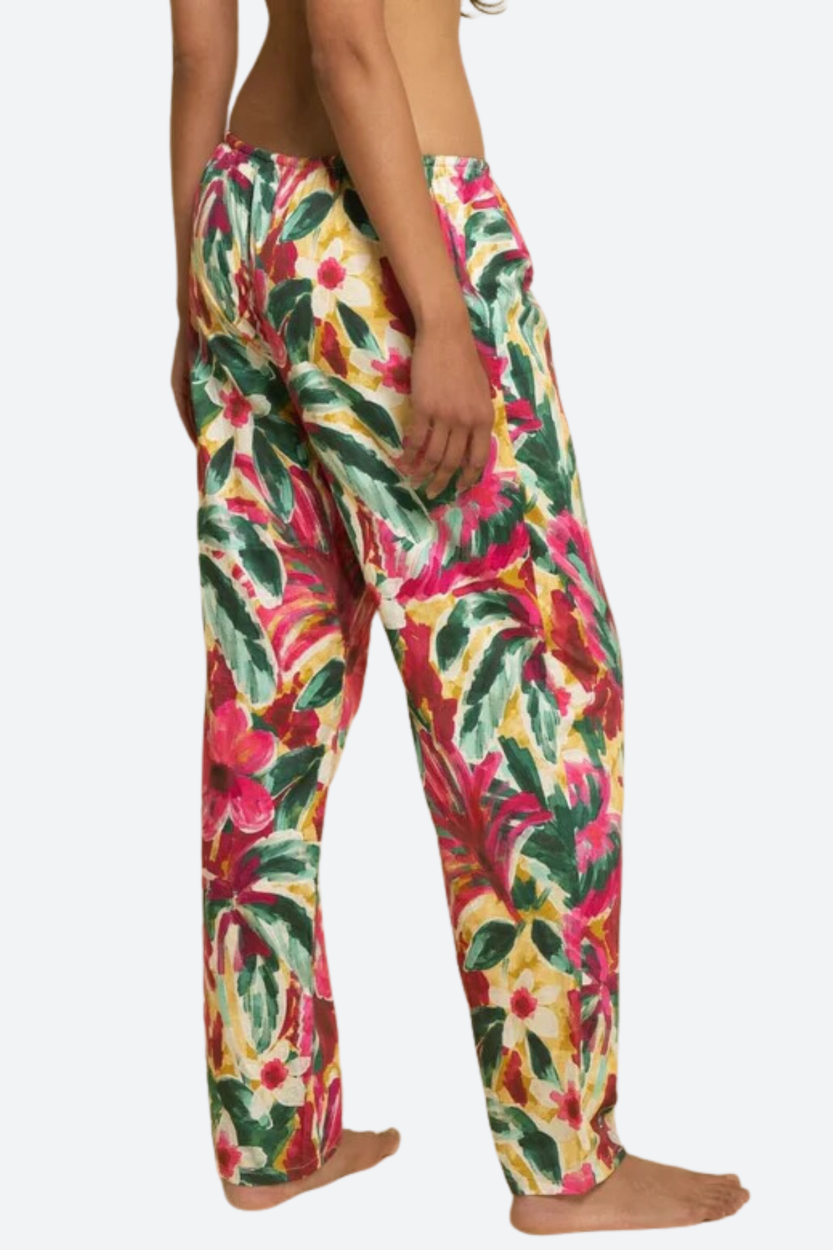 Montce Premium Drawstring Pants in Isla Floral - Ultimate Comfort & Style