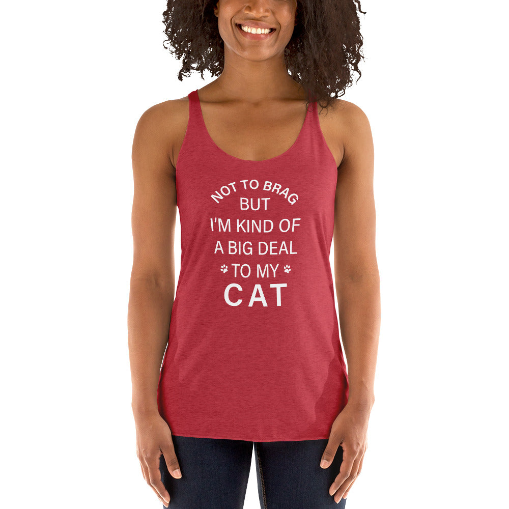 Premium Cat Lover Racerback Tank