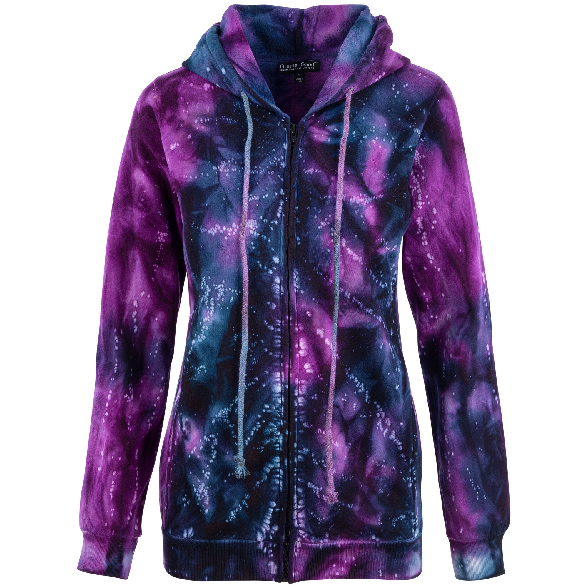 Premium Cosmic Charm Hooded Jacket | Fair Trade Cotton