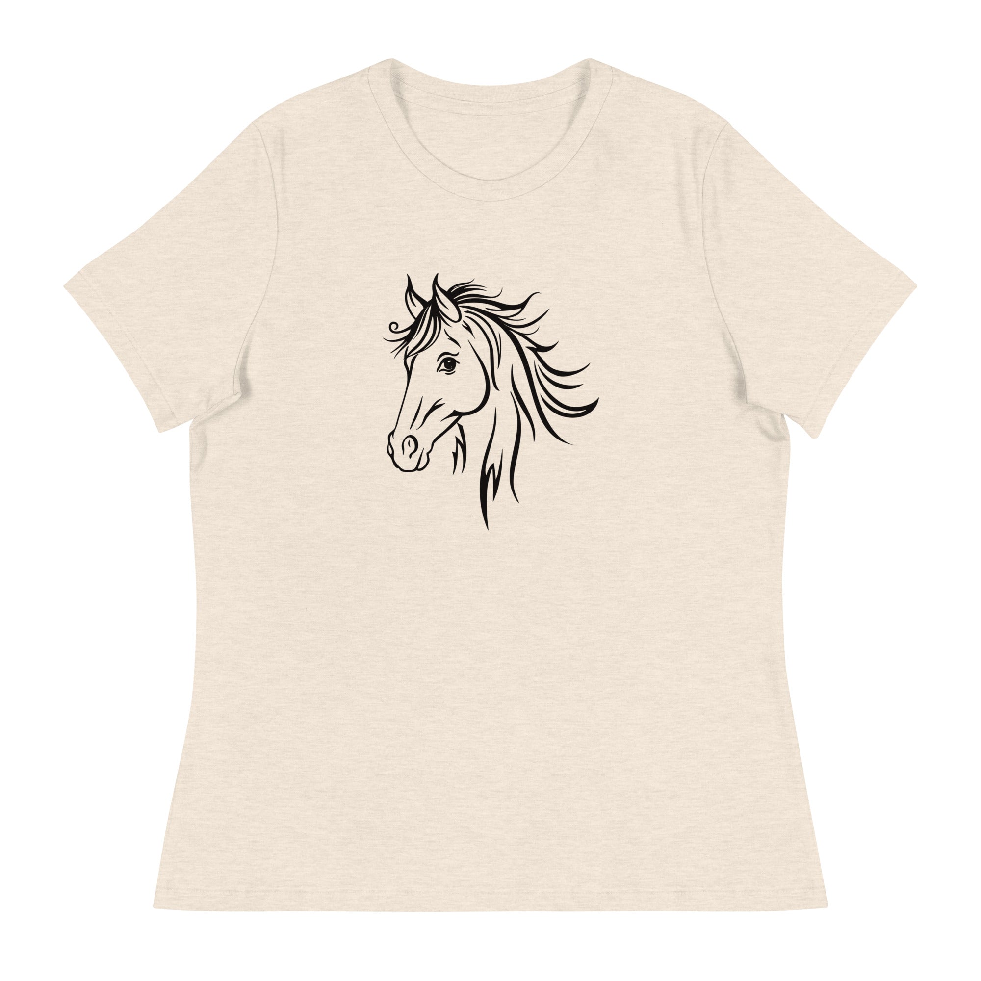 Premium Happy Horse Women's Relaxed Fit Tee - Ultimate Comfort