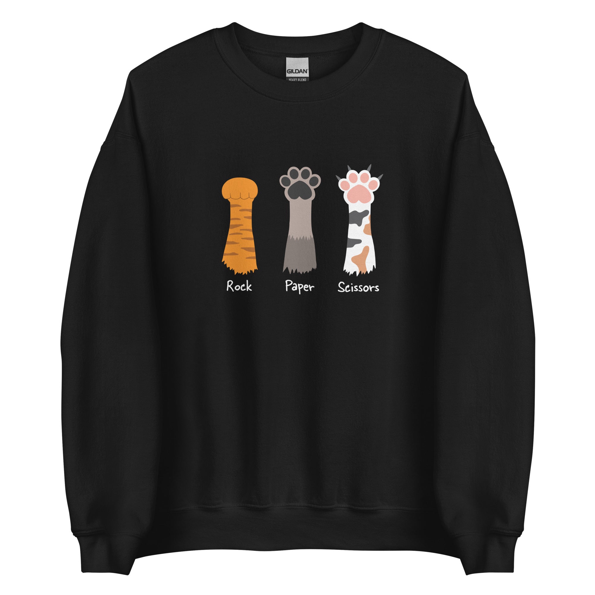 Premium Rock Paper Scissors Crewneck Sweatshirt - Ultimate Comfort & Style