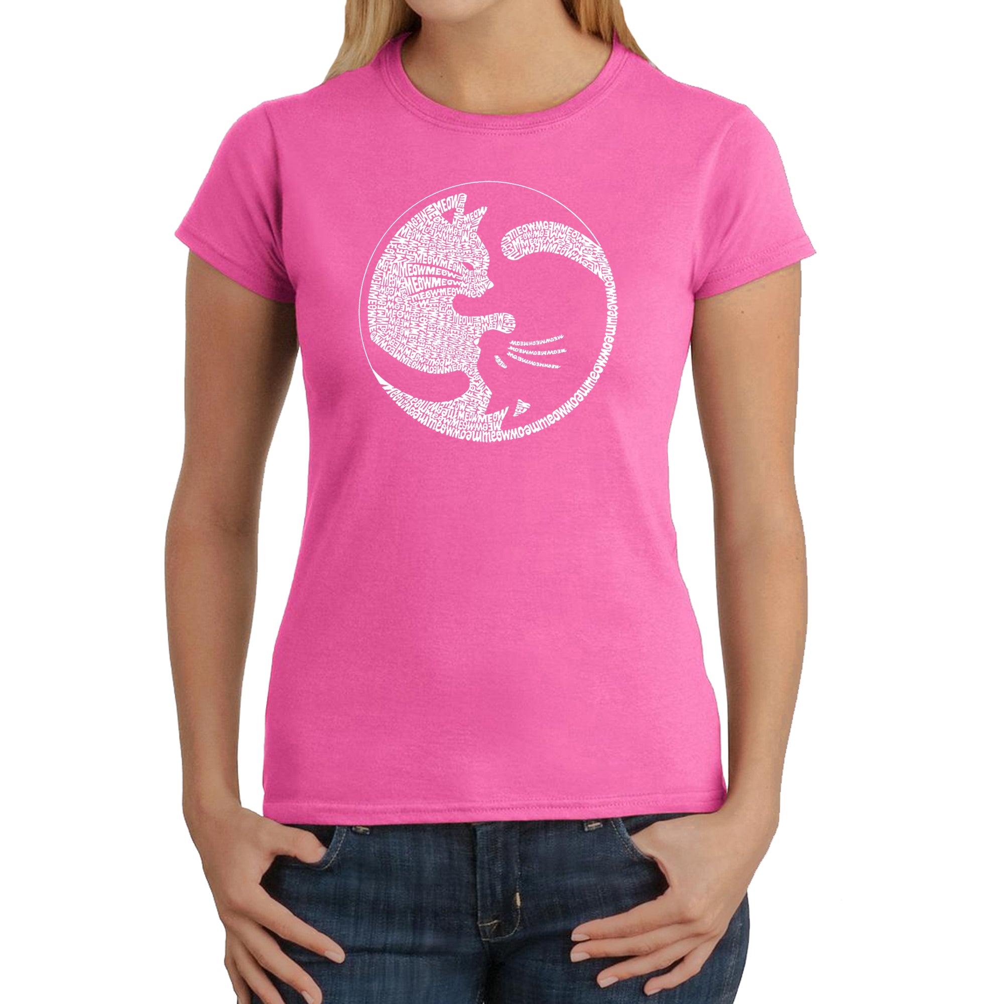 Ultimate Yin Yang Cat - Women's Premium Word Art T-Shirt