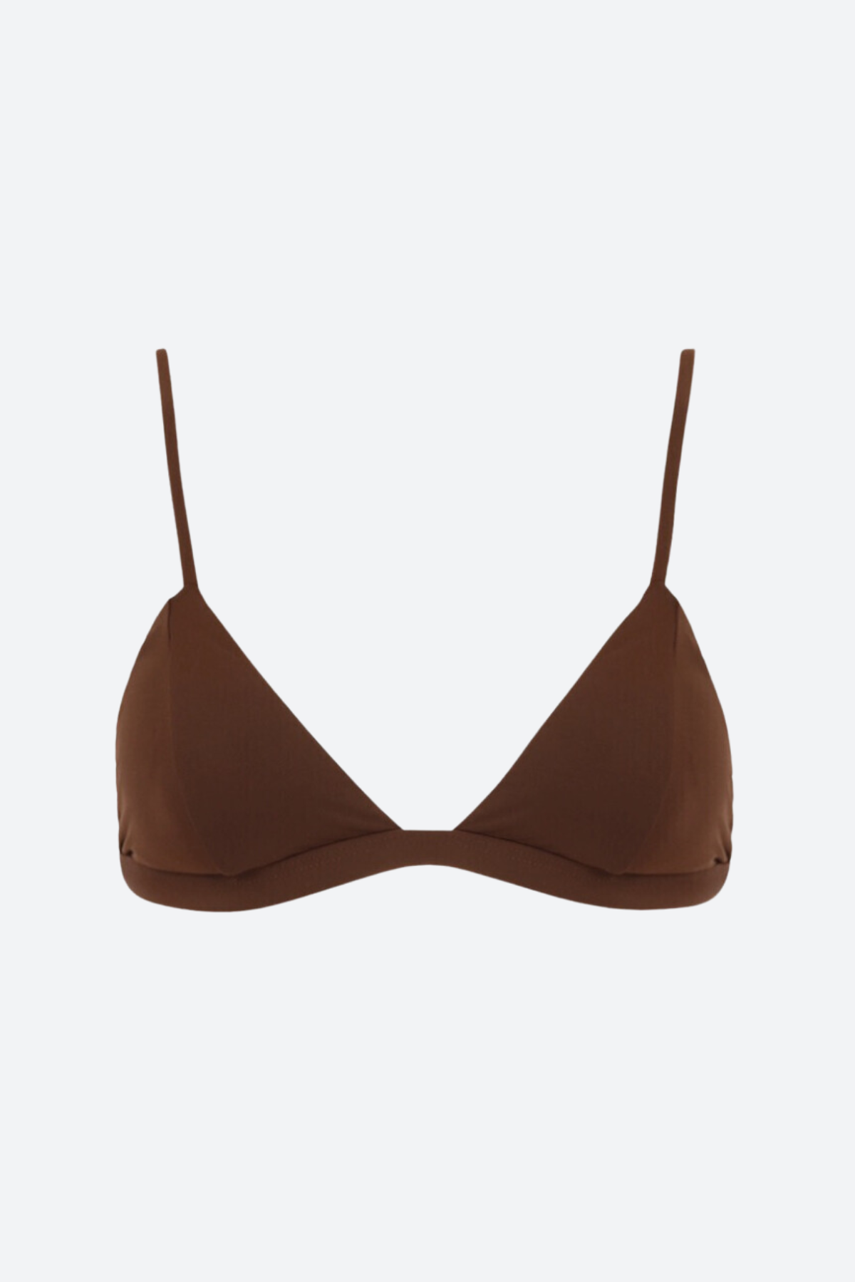 Premium Bromelia Valentina Swim Top - Chocolate Brown