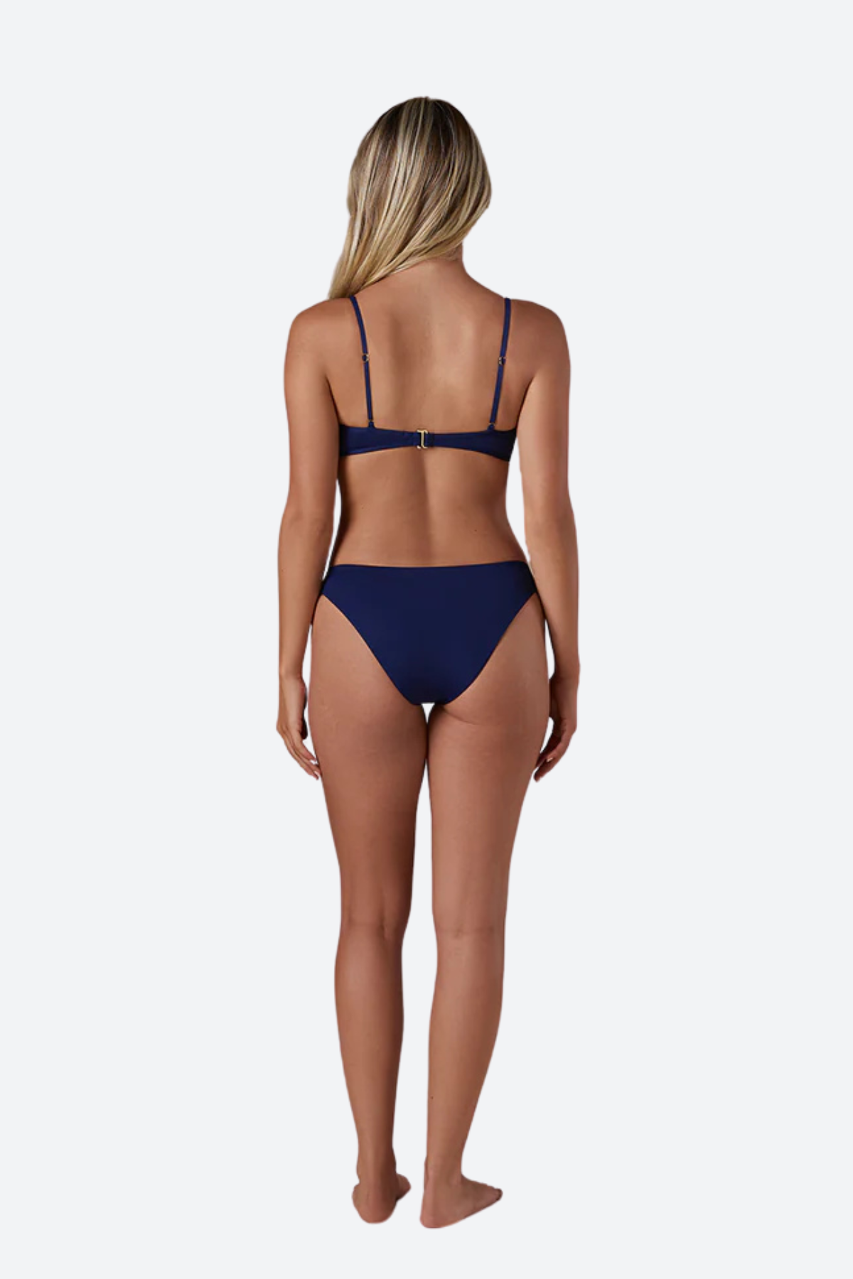 Premium Bromelia Pantanal Swim Bottom - Navy