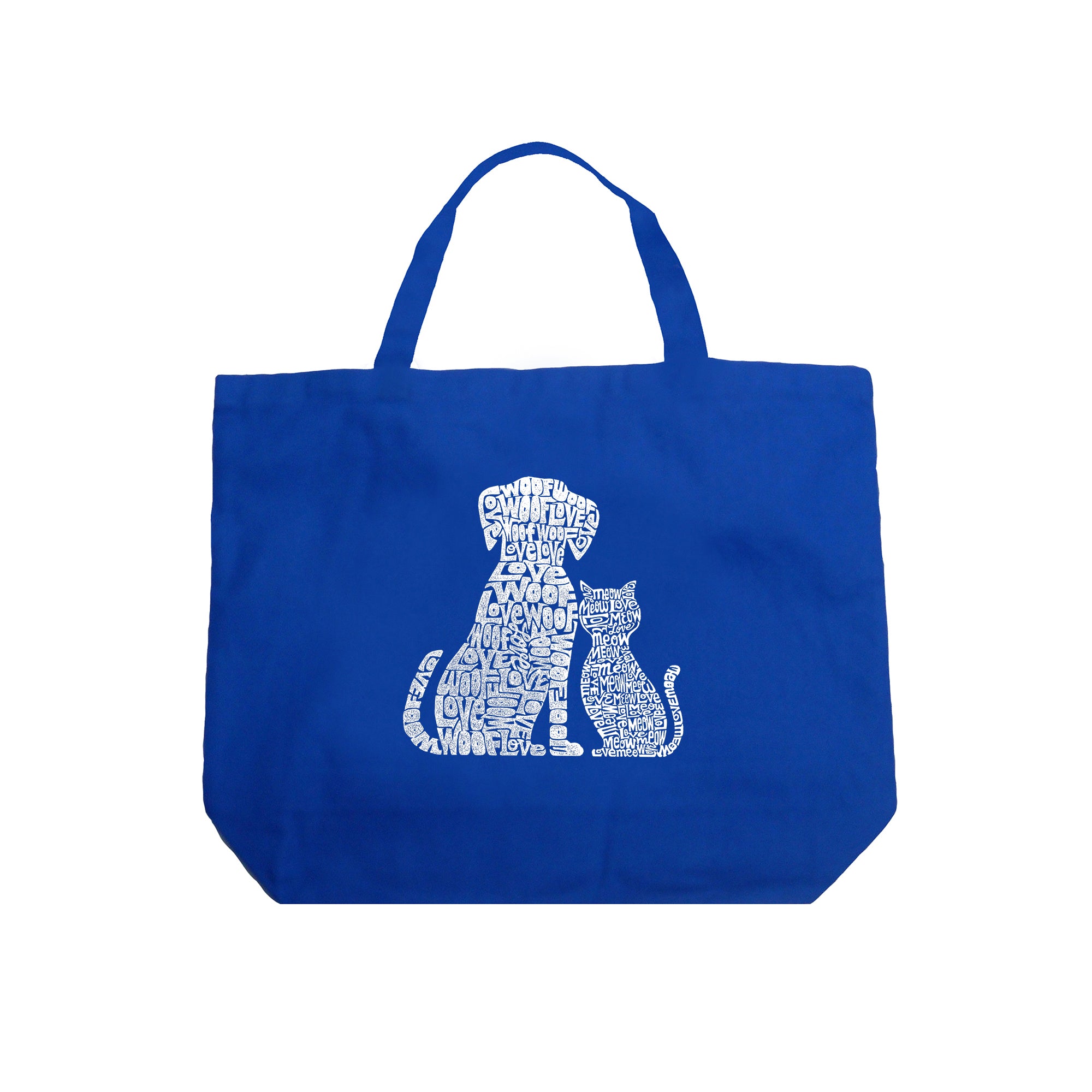 Premium Word Art Tote Bag - Ultimate Pet Lover's Companion