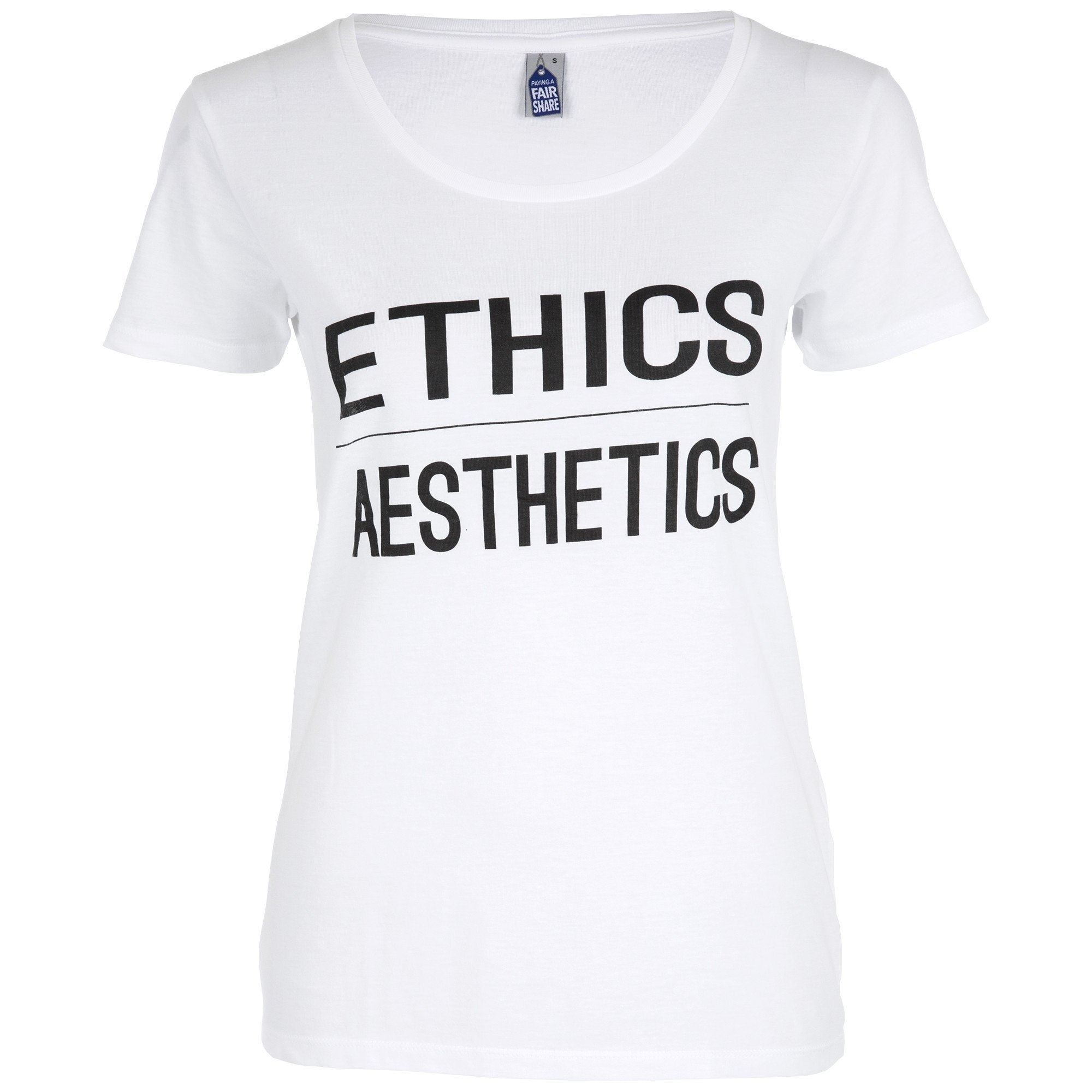 Premium Ethics Over Aesthetics Tee - Fair Trade & Eco-Friendly