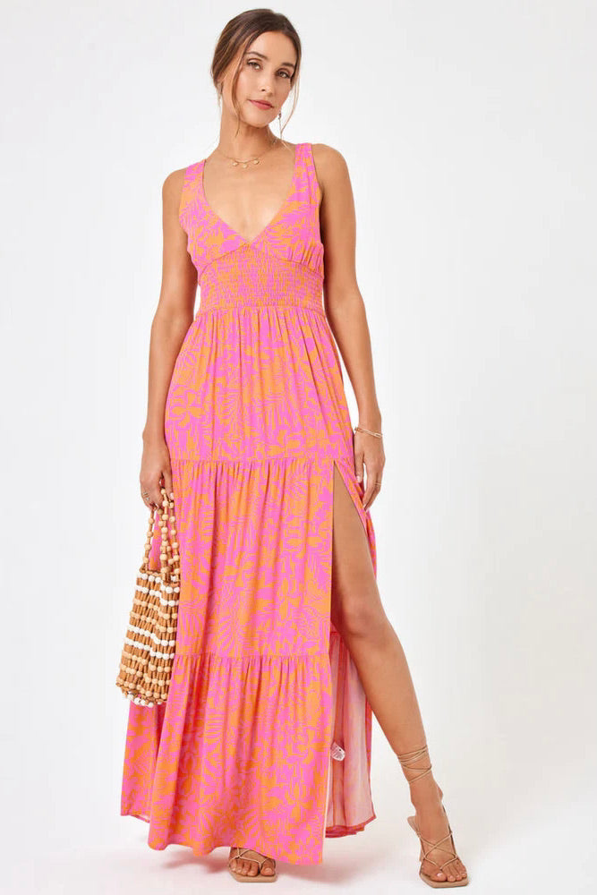 Premium L*Space Lilikoi Maxi Dress - Path To Paradise Collection