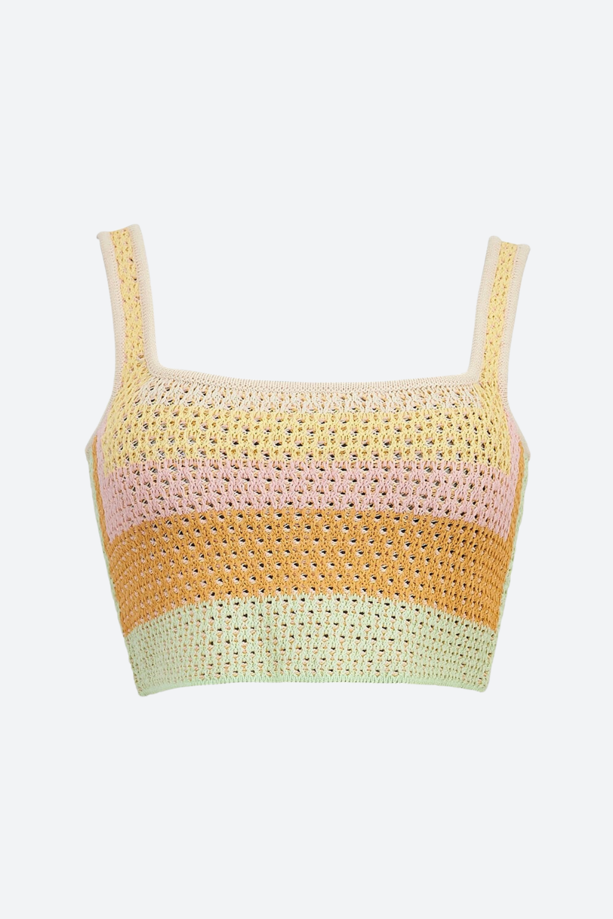 Premium PQ Swim Crochet Crop Top - Sorrento Collection