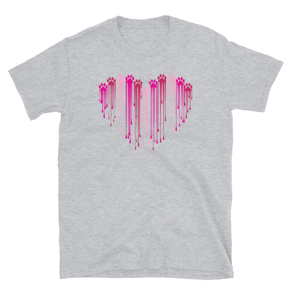 Ultimate Pink Paws Love T-Shirt for Animal Lovers