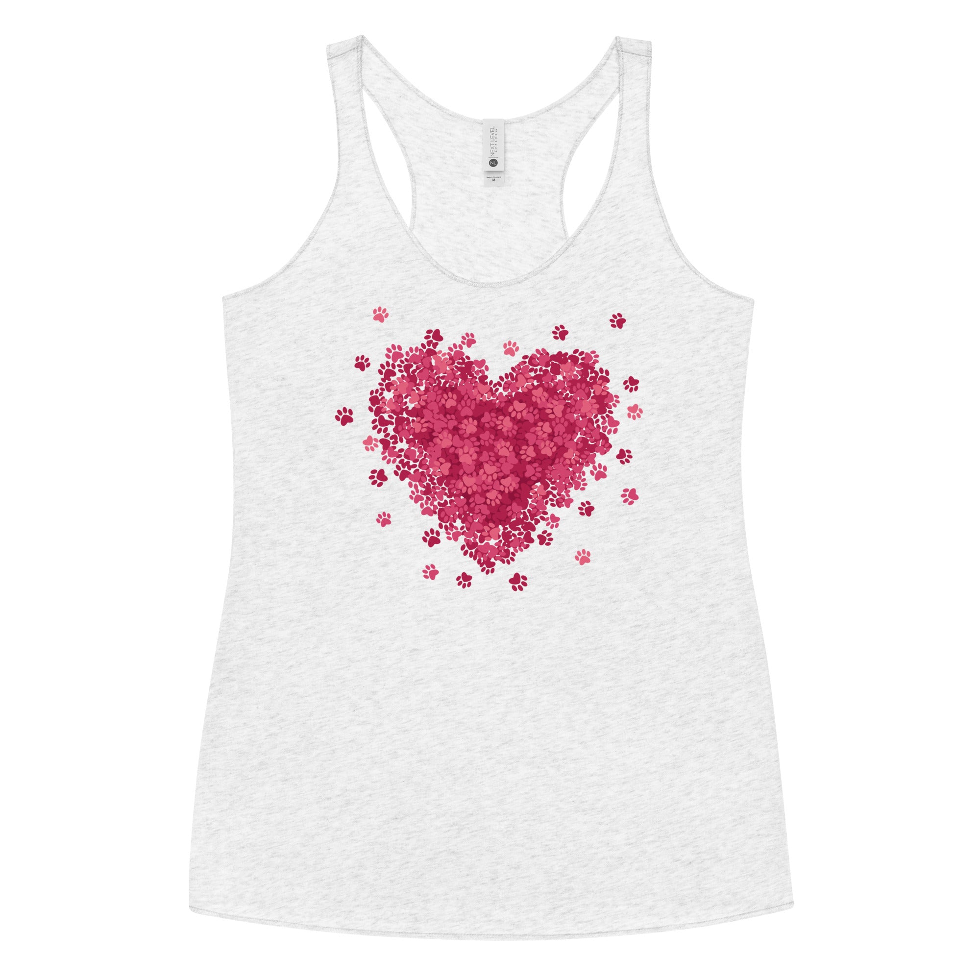 Premium Paw Love Tank Top - Ultimate Comfort for Pet Lovers