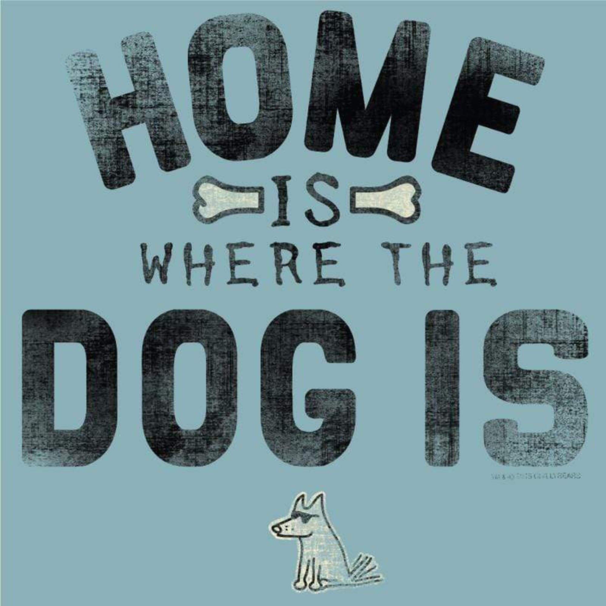 Premium 'Home is Where the Dog Is' Teddy the Dog T-Shirt