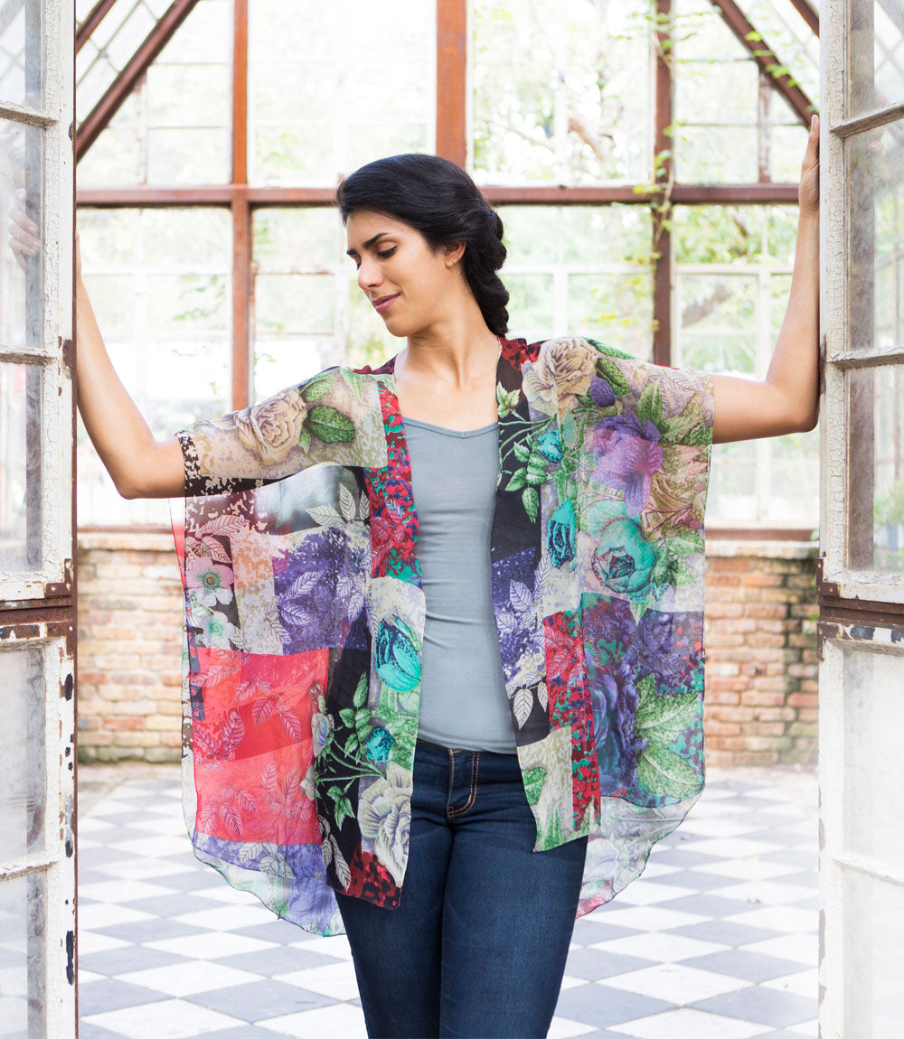 Premium Handcrafted Sari Kimono - Unique & Sustainable