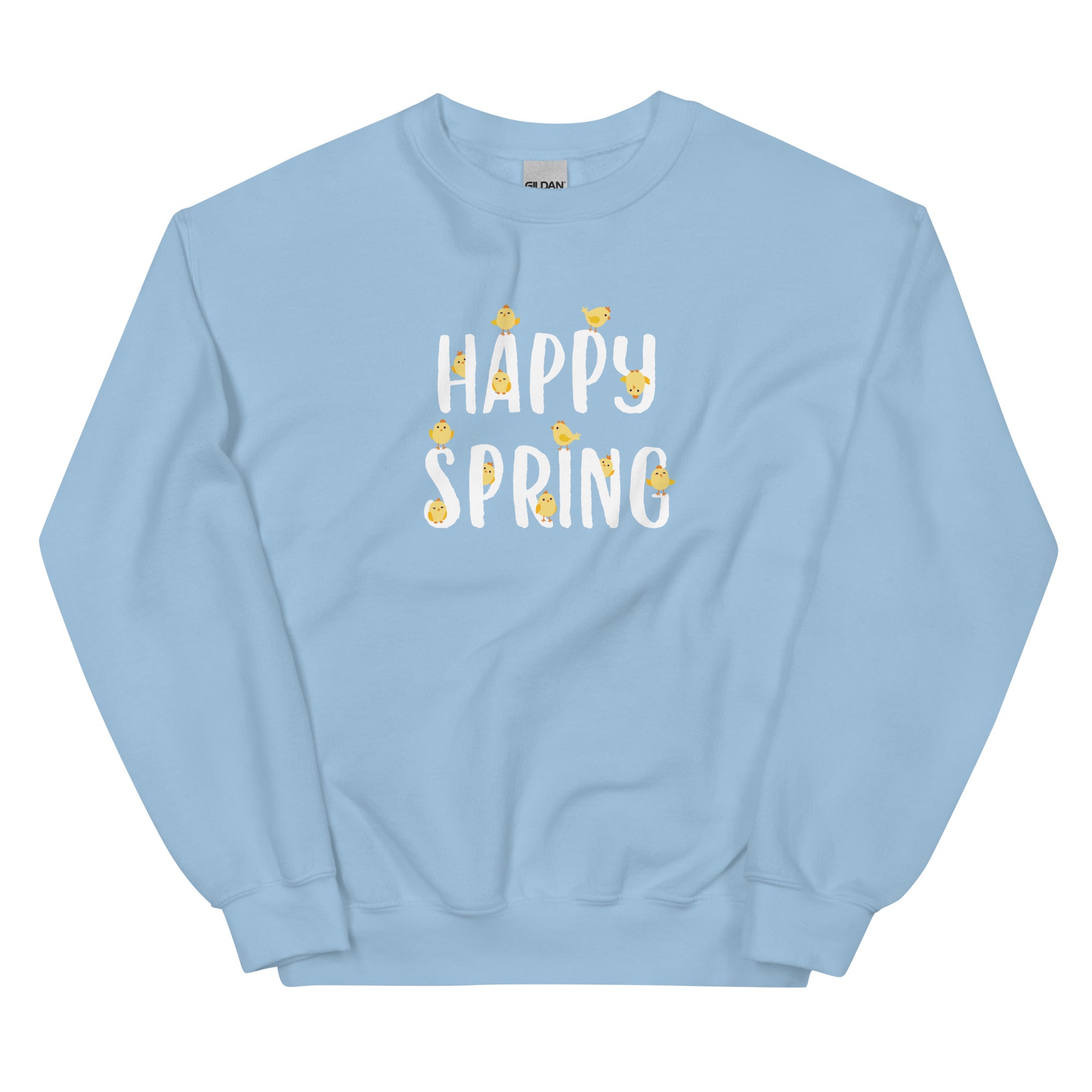 Premium Happy Spring Crewneck Sweatshirt - Ultimate Comfort & Style