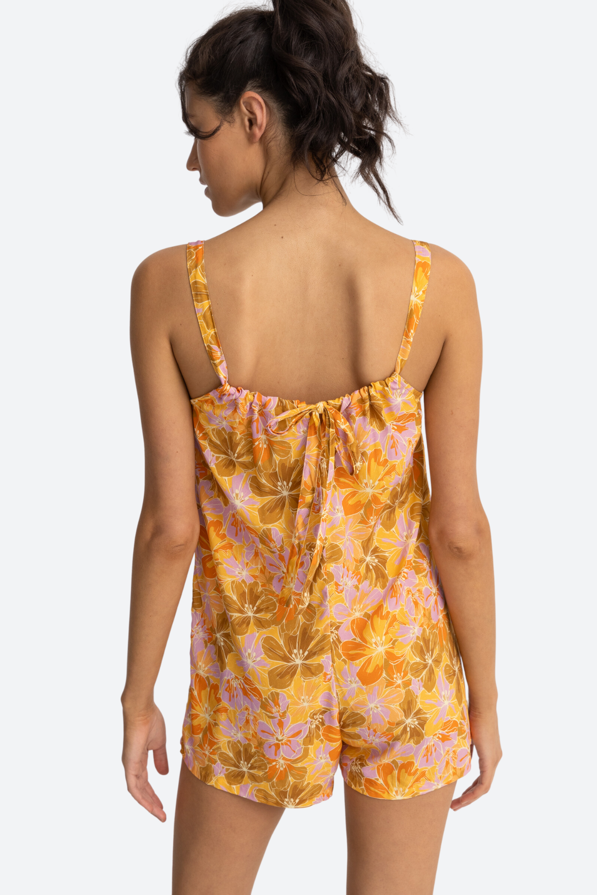 Premium Mahana Floral Playsuit - Ultimate Summer Style in Yellow