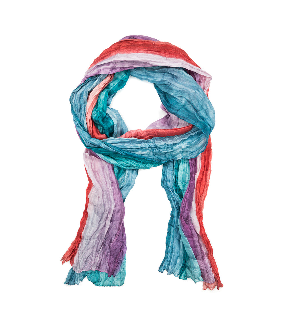 Premium Shibori Silk Scarf - Ultimate Elegance