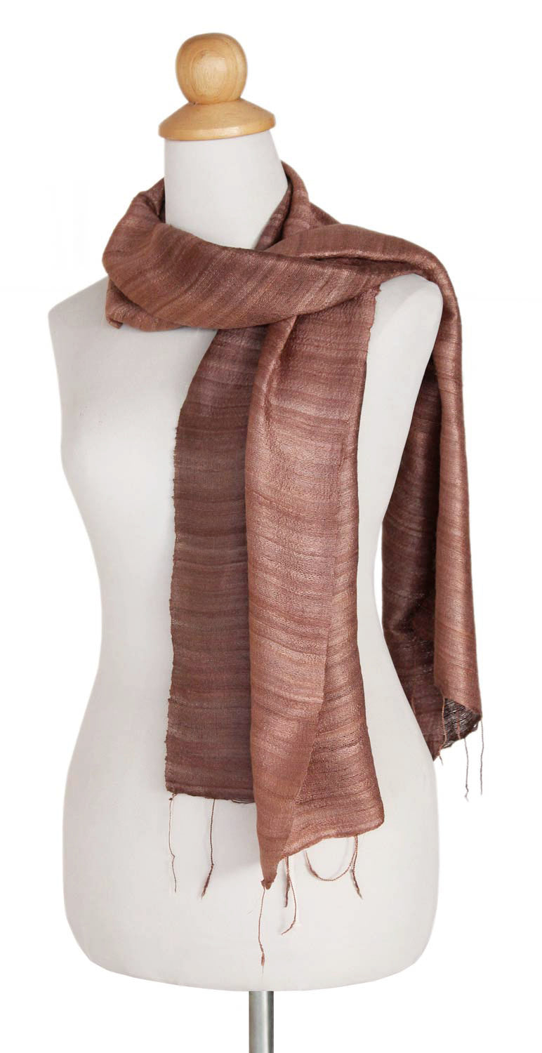 Premium Bold Spice Silk Scarf - Ultimate Elegance