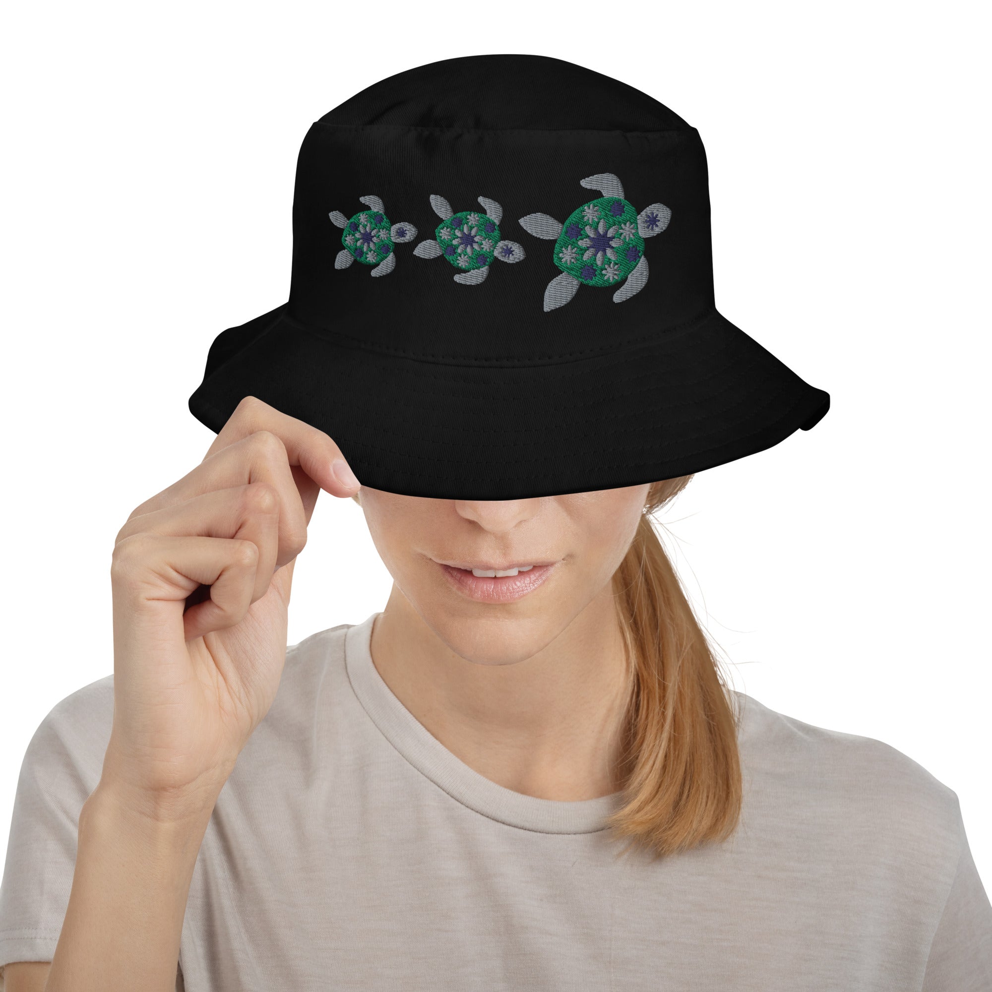 Premium Oceanic Turtles Bucket Hat - Ultimate Summer Style