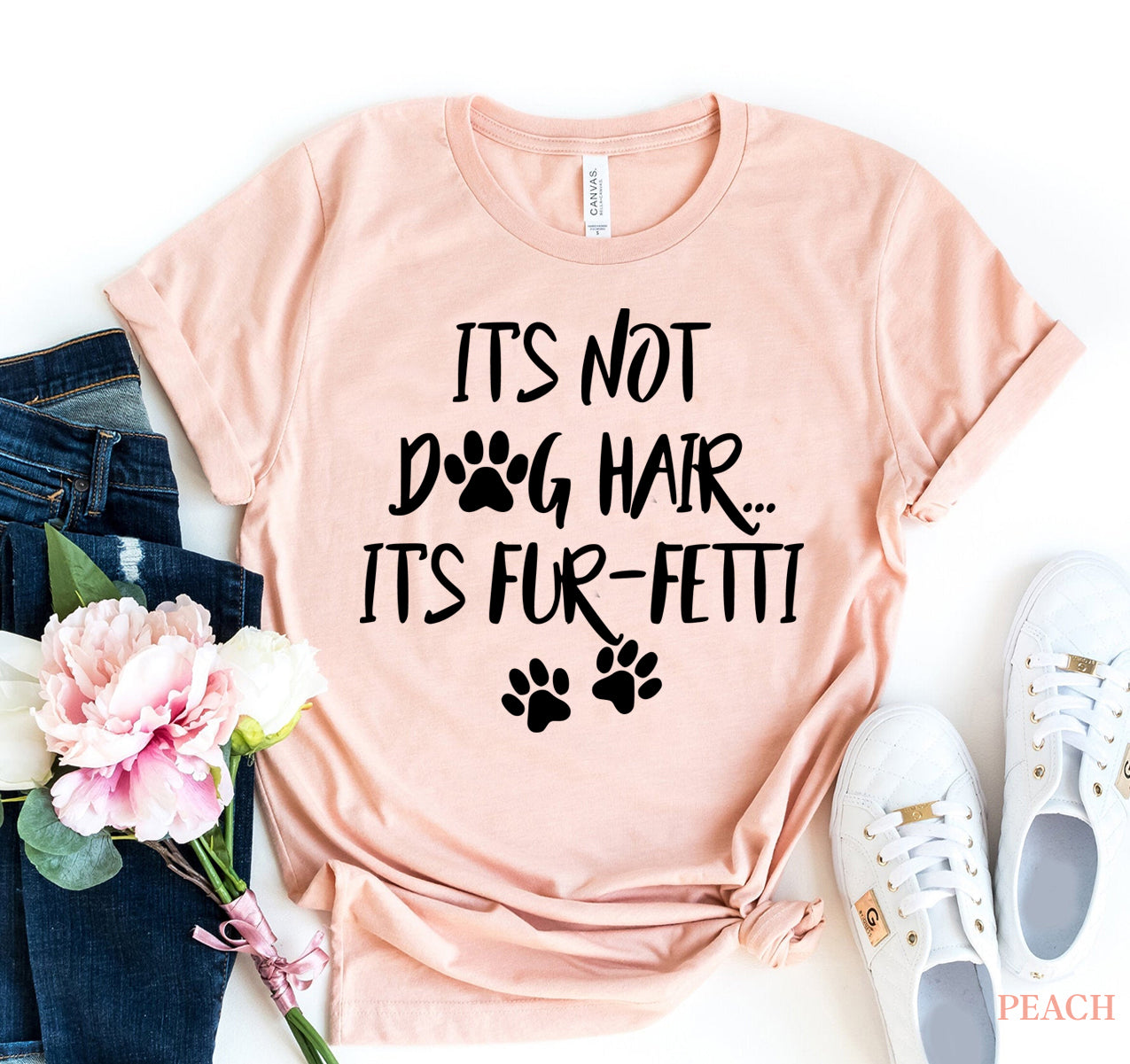 Ultimate Fur-fetti T-shirt: Celebrate Your Canine Companion