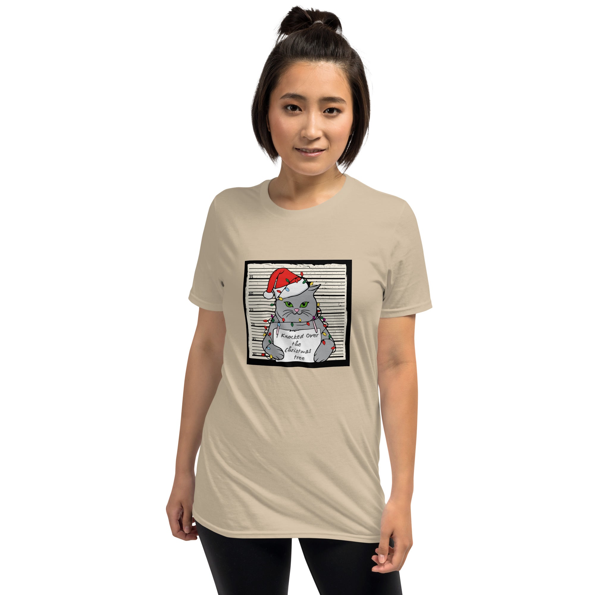 Premium Christmas Shenanigans Cat T-Shirt - Ultimate Holiday Comfort