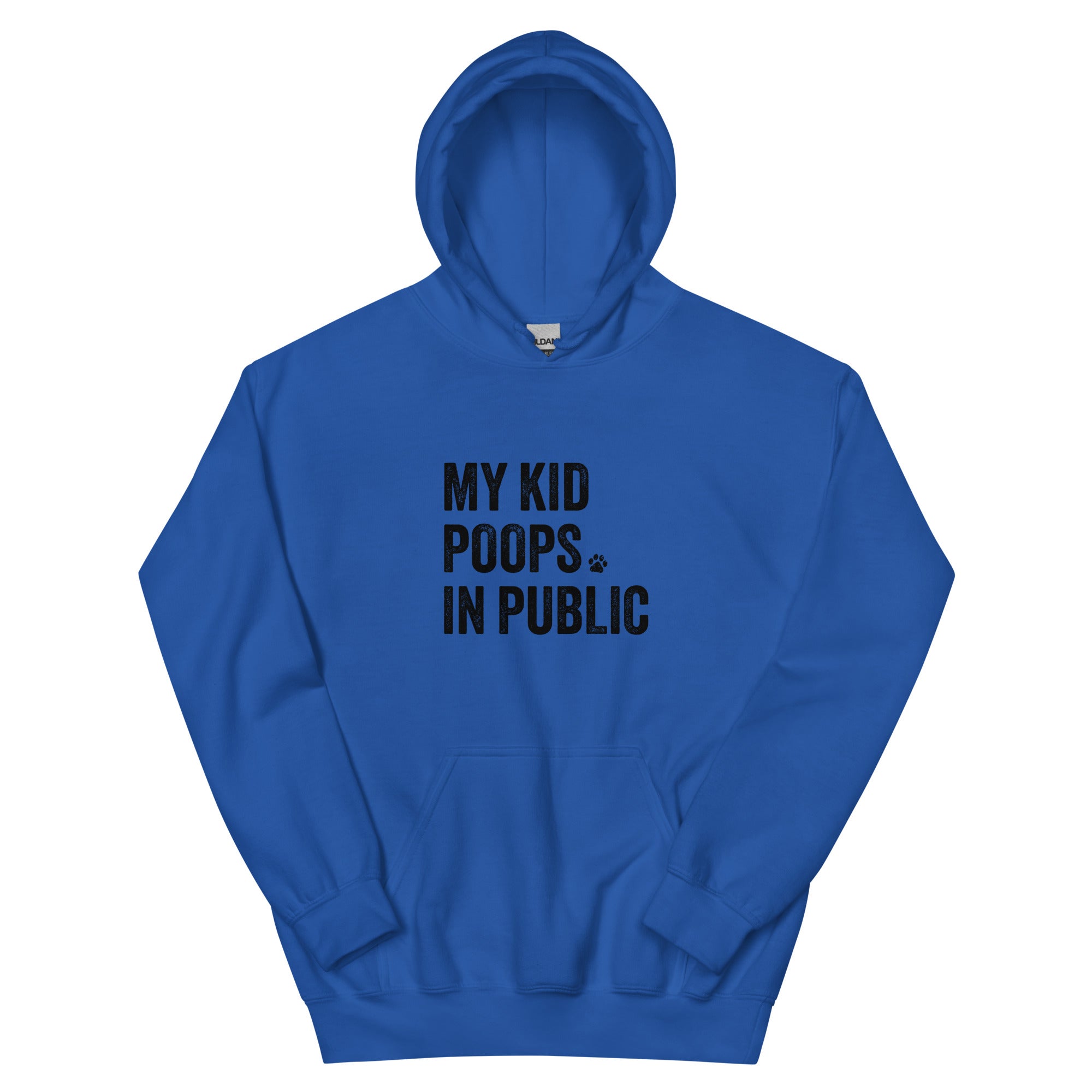 Ultimate Funny Pet Lover Hoodie - 'My Kid Poops In Public'