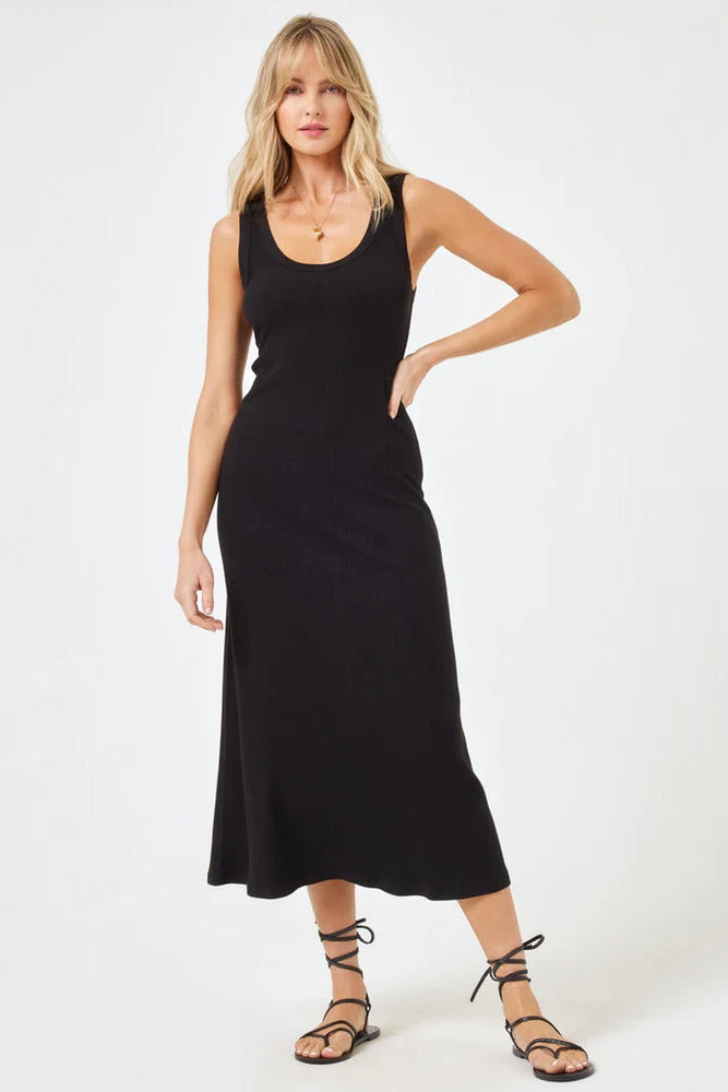 Premium L*Space Jenna Ribbed Midi Dress - Ultimate Comfort & Style