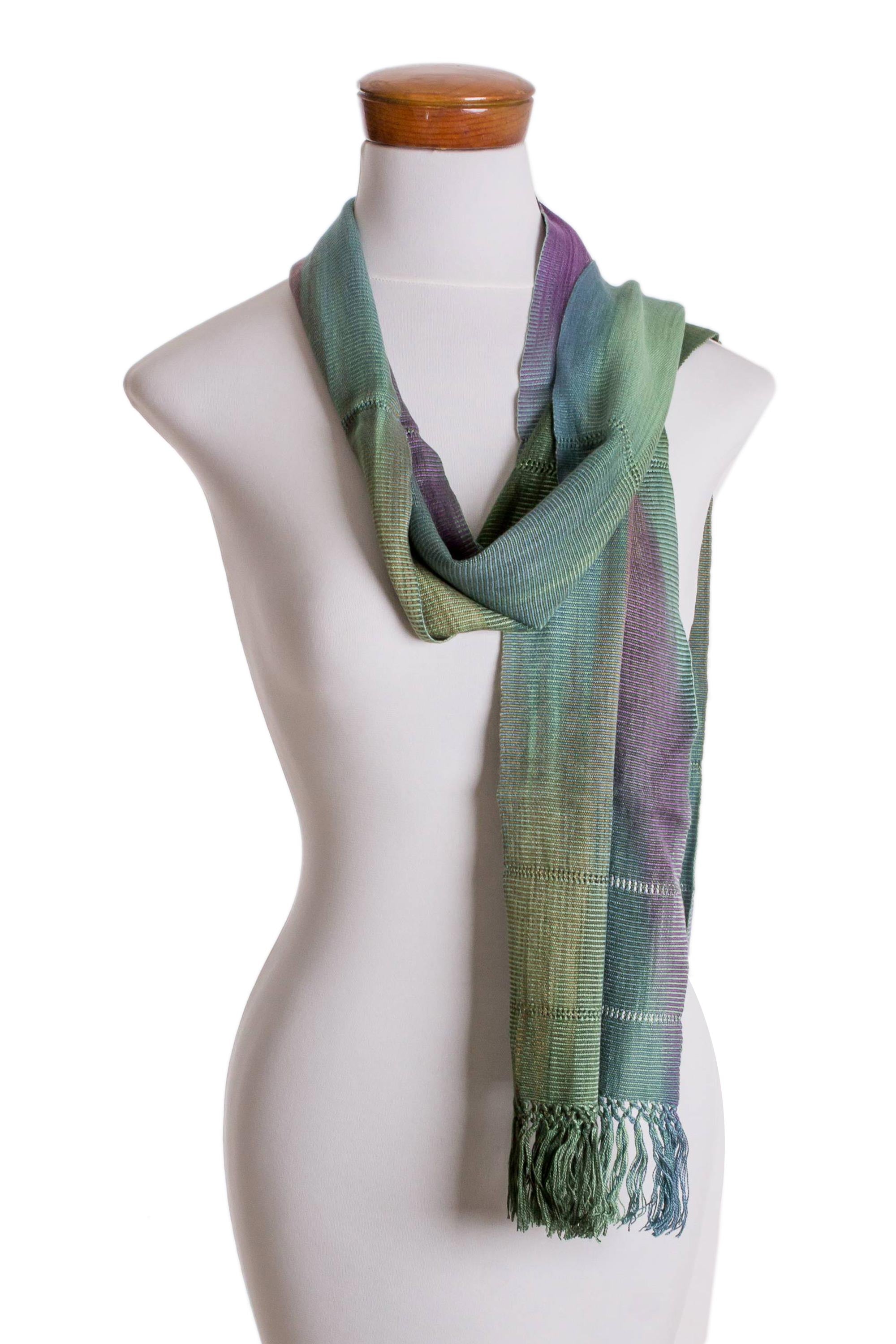 Premium Handwoven Rayon Wrap Scarf - Eco-Friendly & Stylish