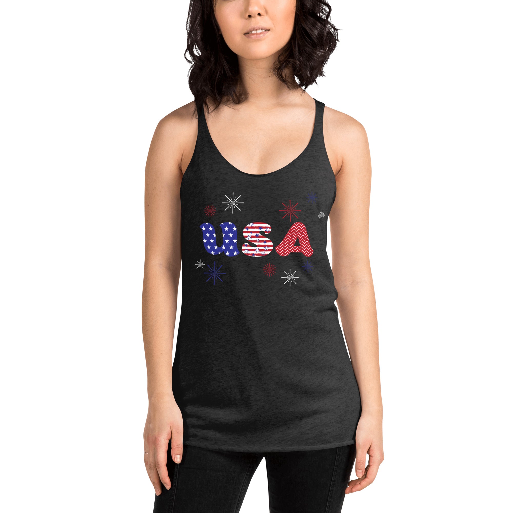 Premium Patriotic USA Tank Top