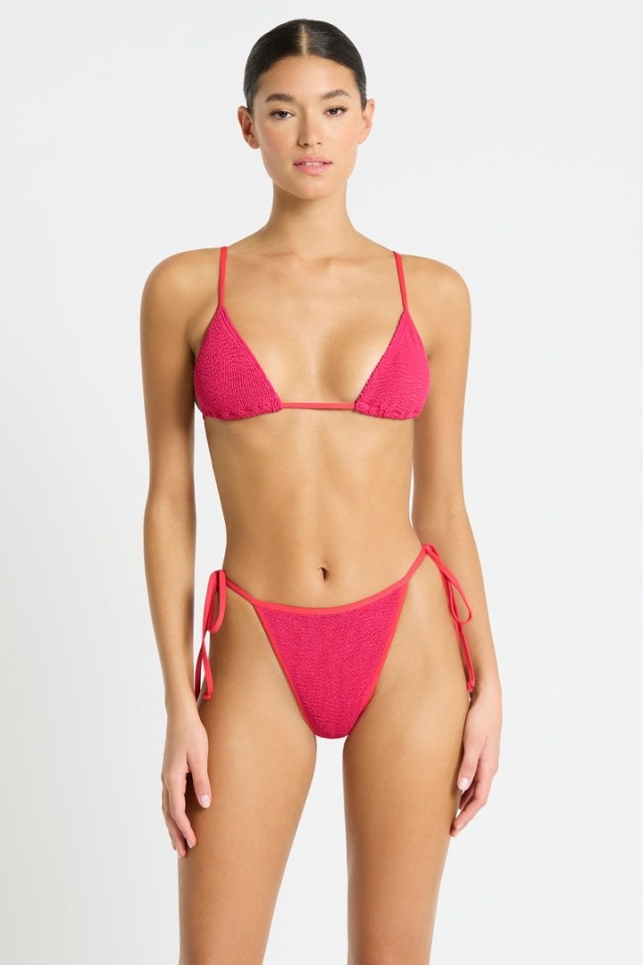 Premium Bound by Bond-Eye Anisha Brief - Raspberry Recycled Eco Swimwear