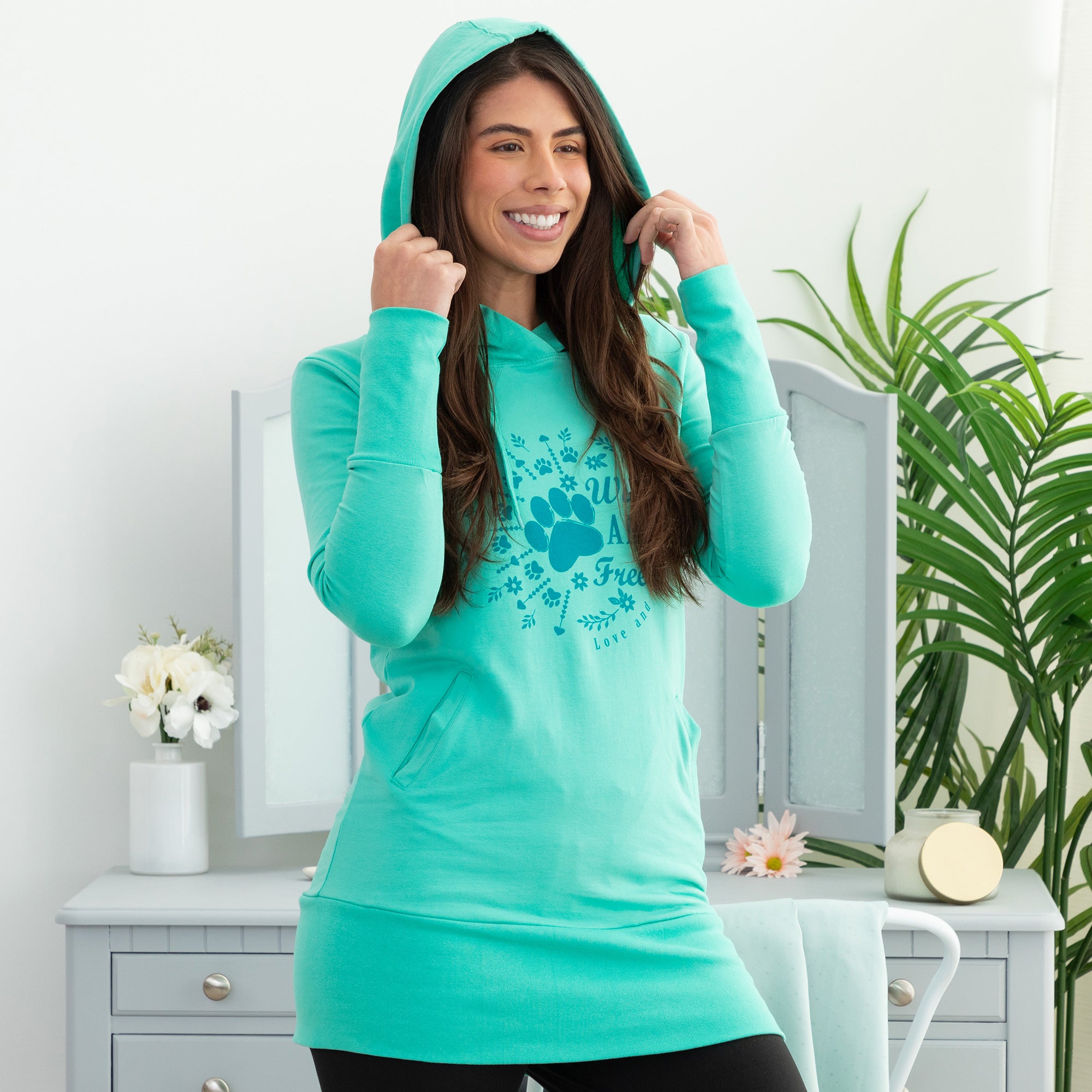 Premium Wild & Free French Terry Hoodie - Ultimate Comfort & Style