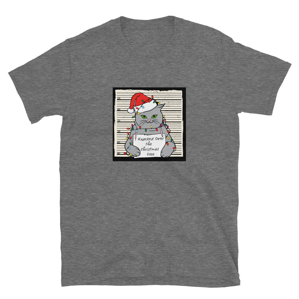 Premium Christmas Shenanigans Cat T-Shirt - Ultimate Holiday Comfort