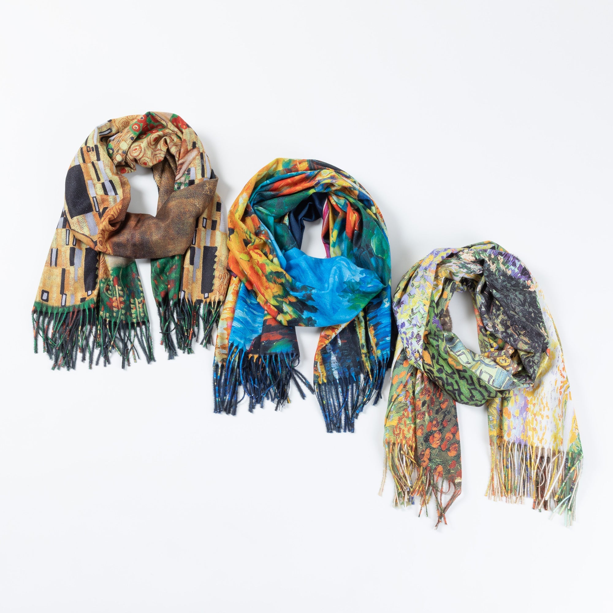 Premium Artistic Masterpiece Scarf – Van Gogh Inspired